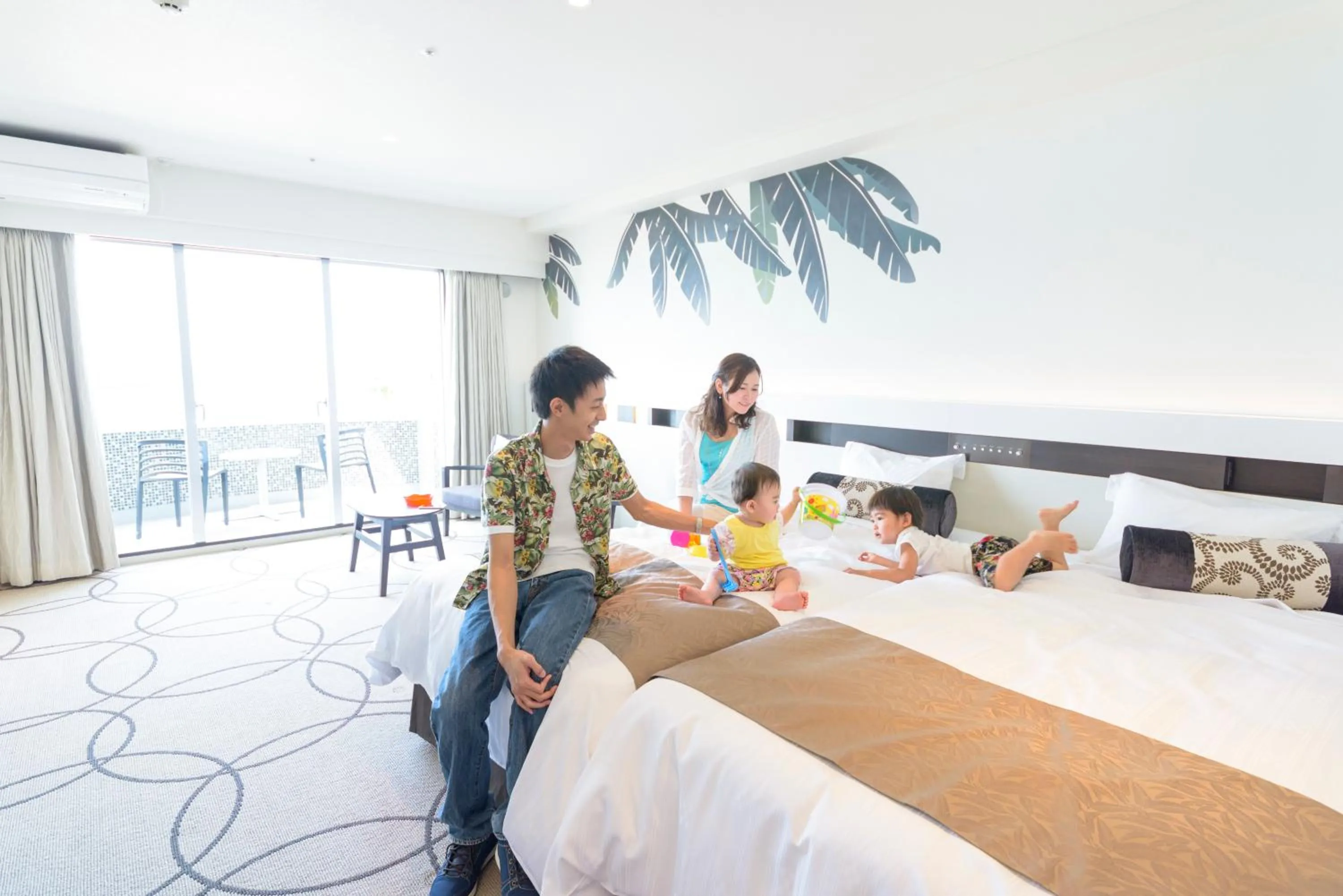 Superior Twin Room in Kanehide Kise Beach Palace