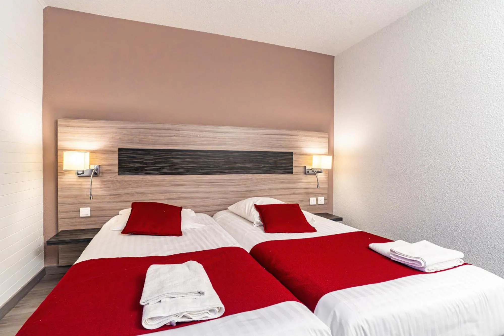 Twin Room - single occupancy in Hotel Restaurant Argos, Strasbourg Nord