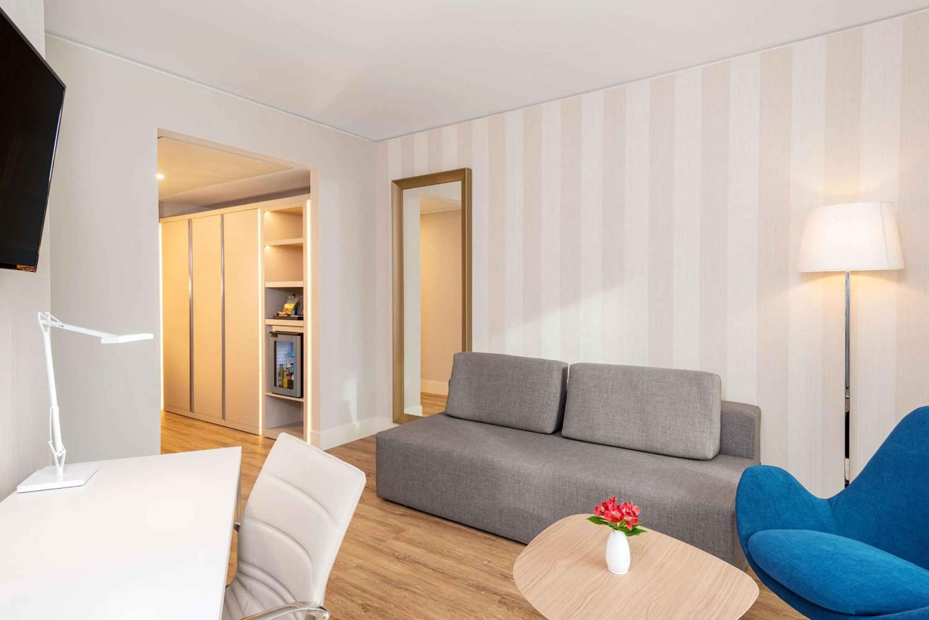 Superior Double or Twin Room with View in NH Leipzig Zentrum