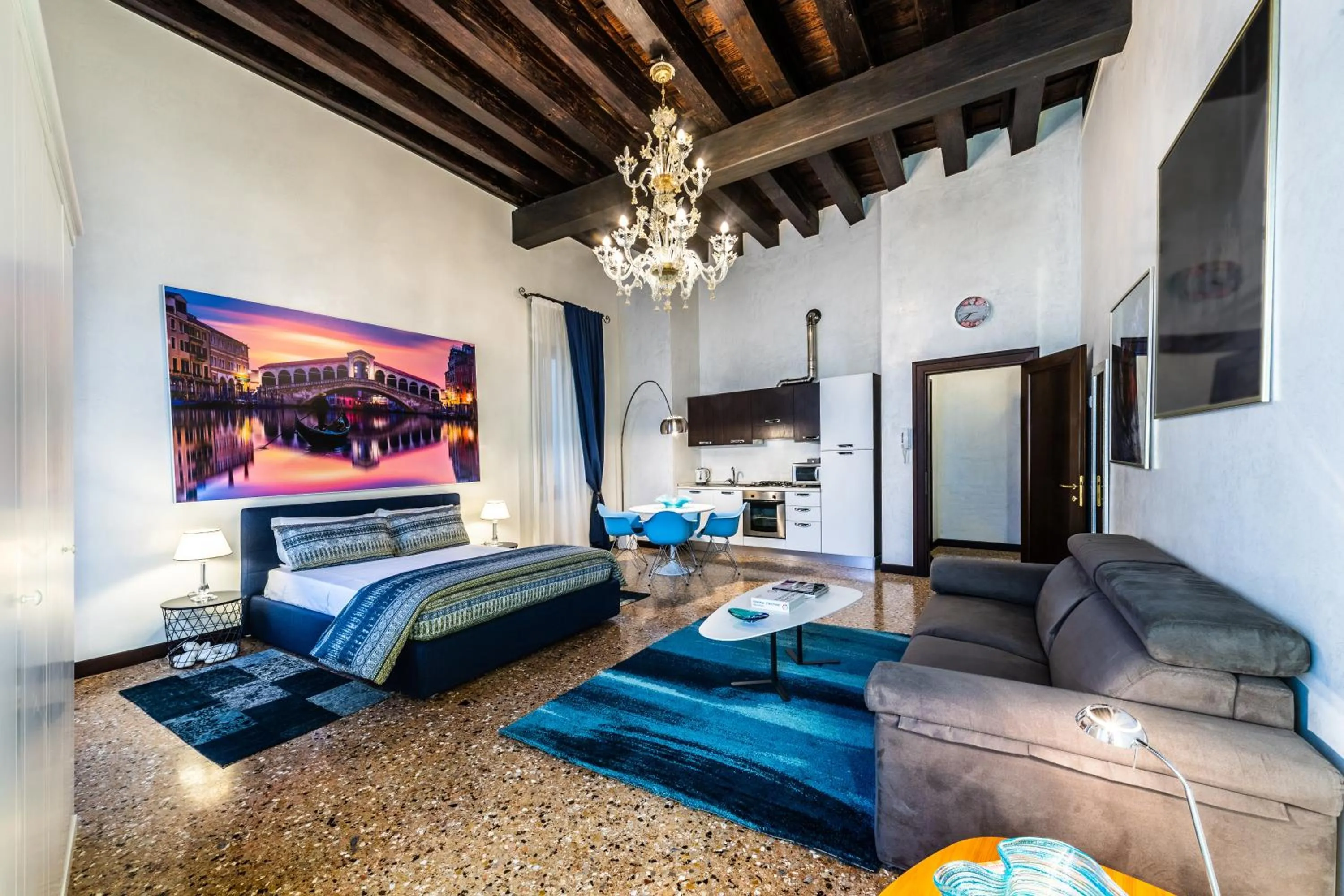 Studio with City View in Cà Sant'Angelo