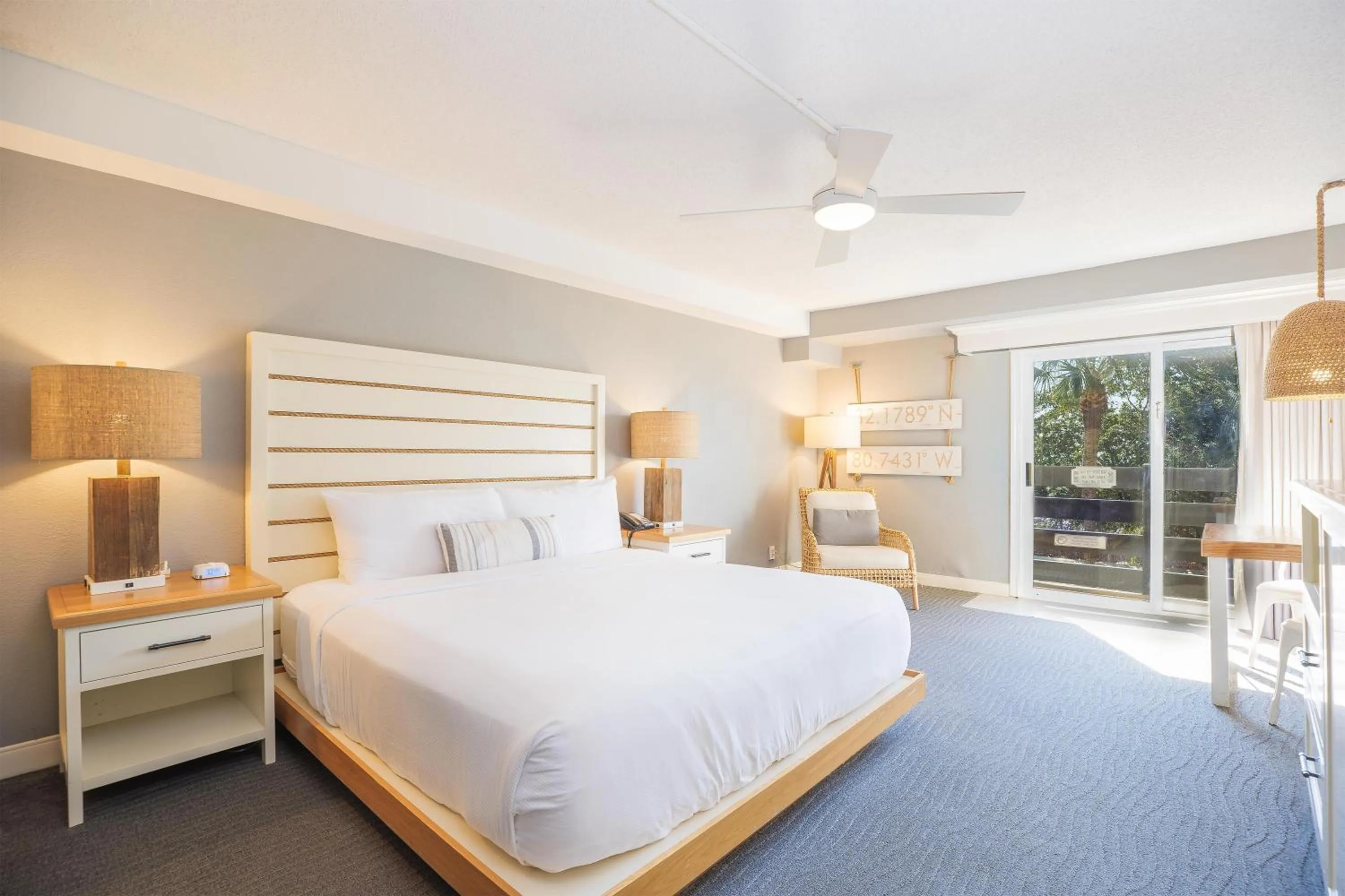 Partial Ocean View King ADA Accessible in Beach House Resort Hilton Head Island