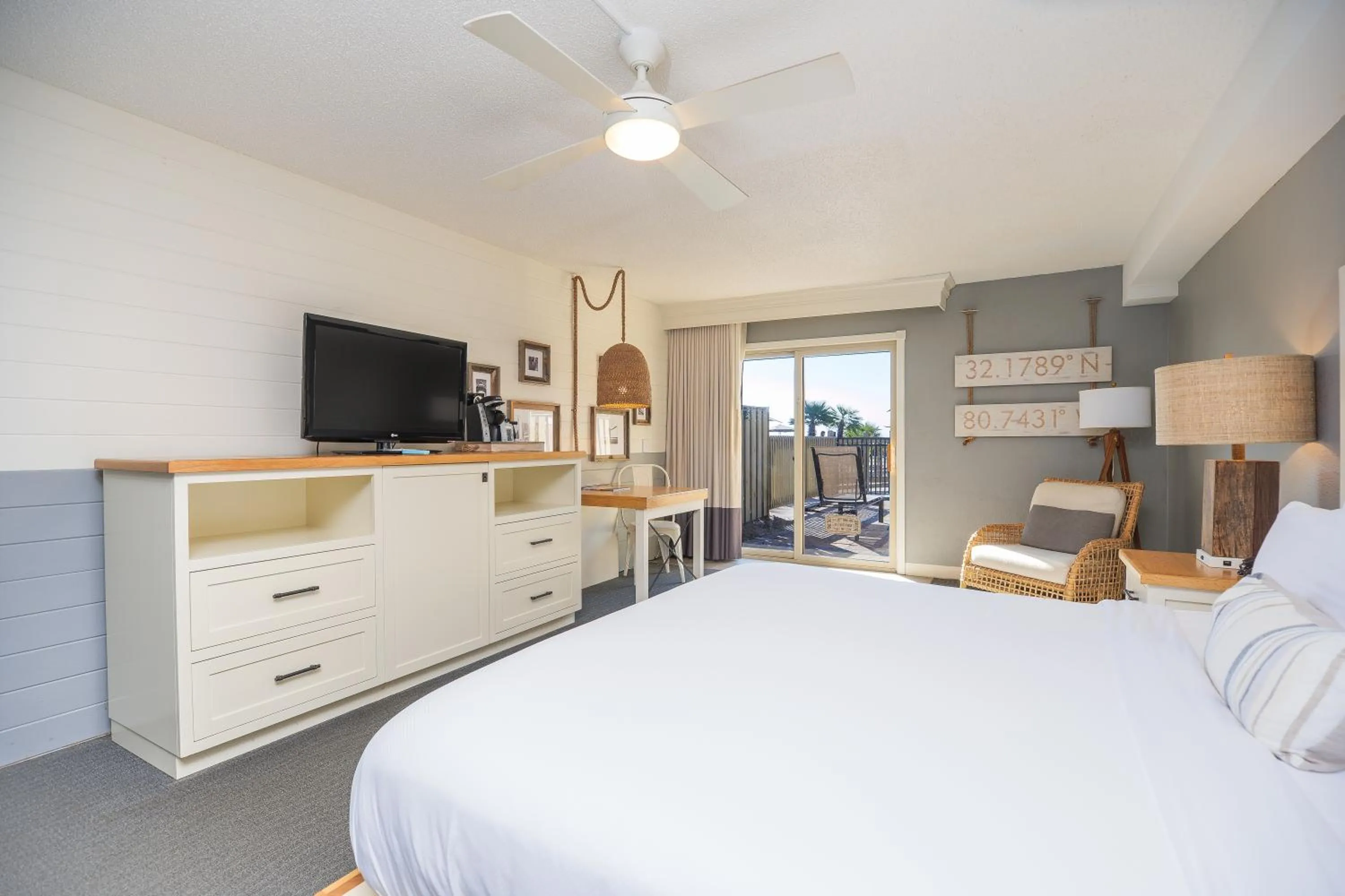 Patio King Room in Beach House Resort Hilton Head Island