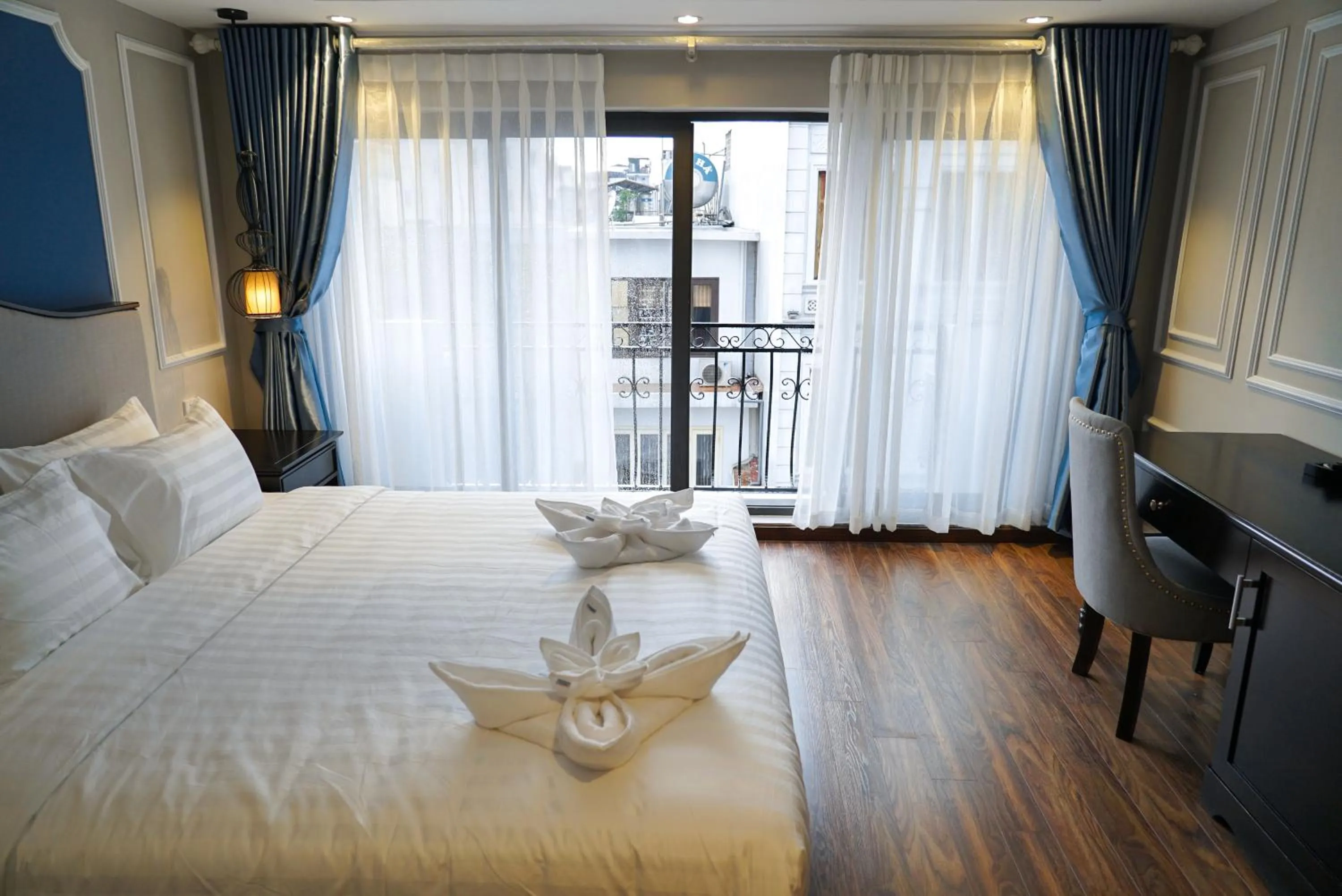 Premium Double Suite with Balcony in Hanoi La Castela Hotel
