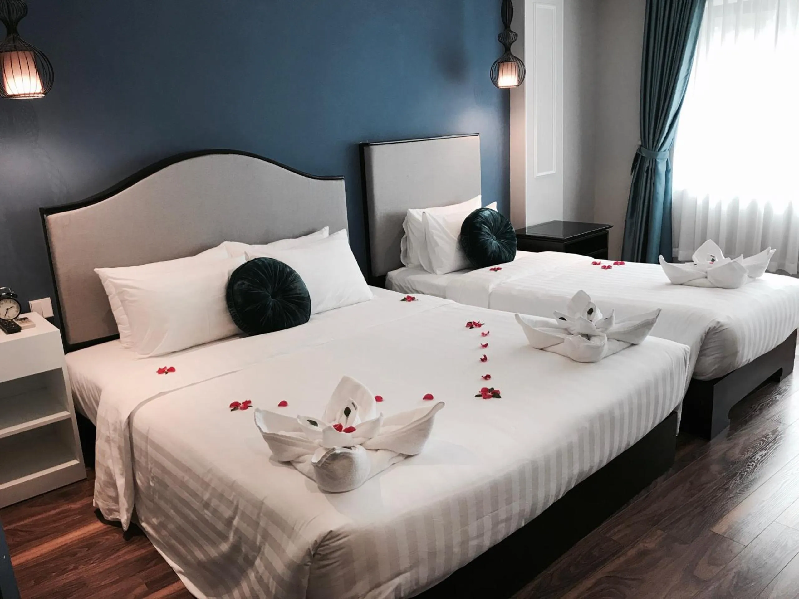 Family Suite with City View in Hanoi La Castela Hotel