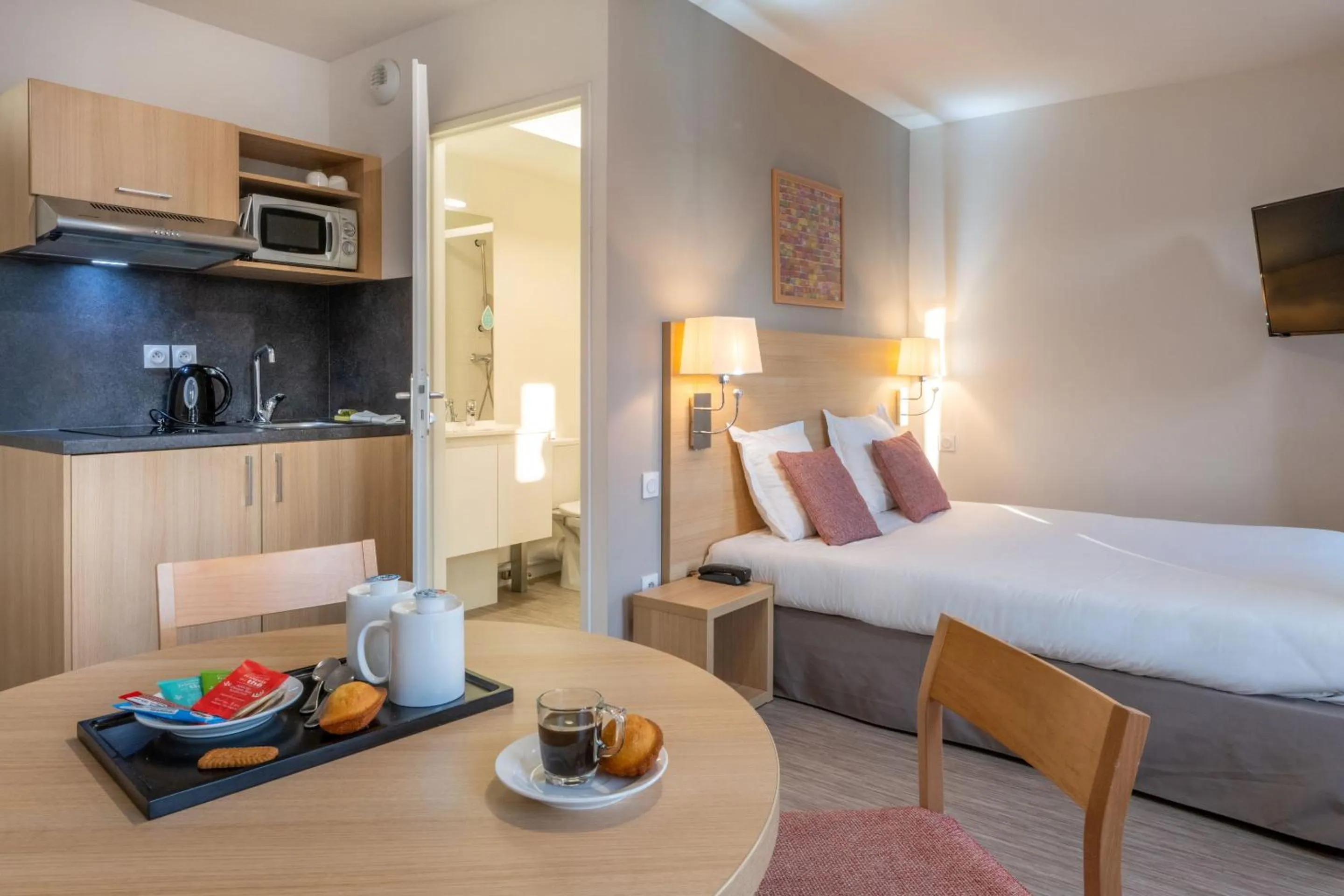 Studio in Appart'Hotel Odalys City - Nantes Cité des congrès