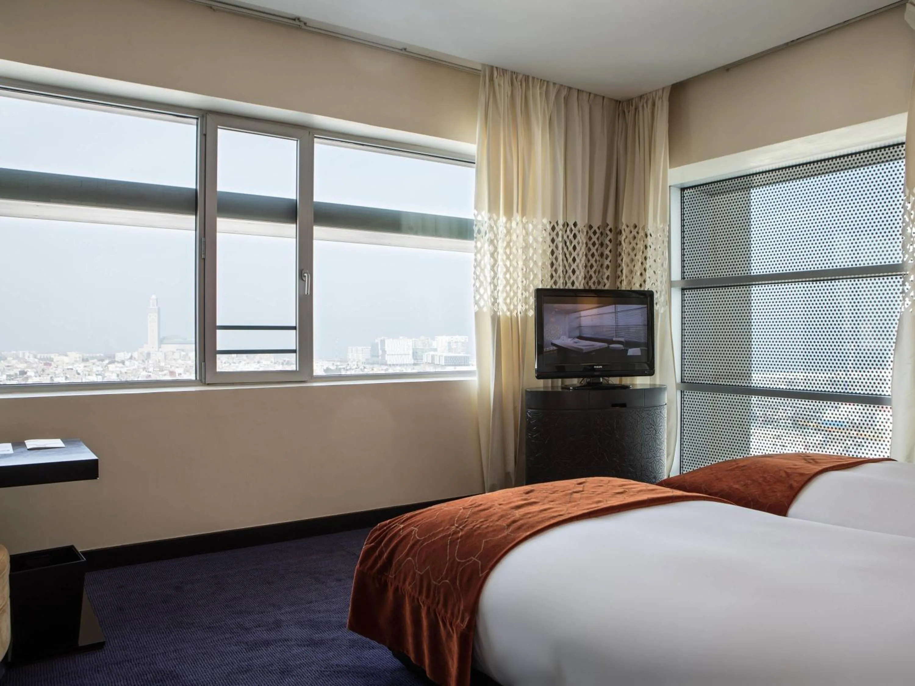 Luxury Twin Room with View in Sofitel Casablanca Tour Blanche