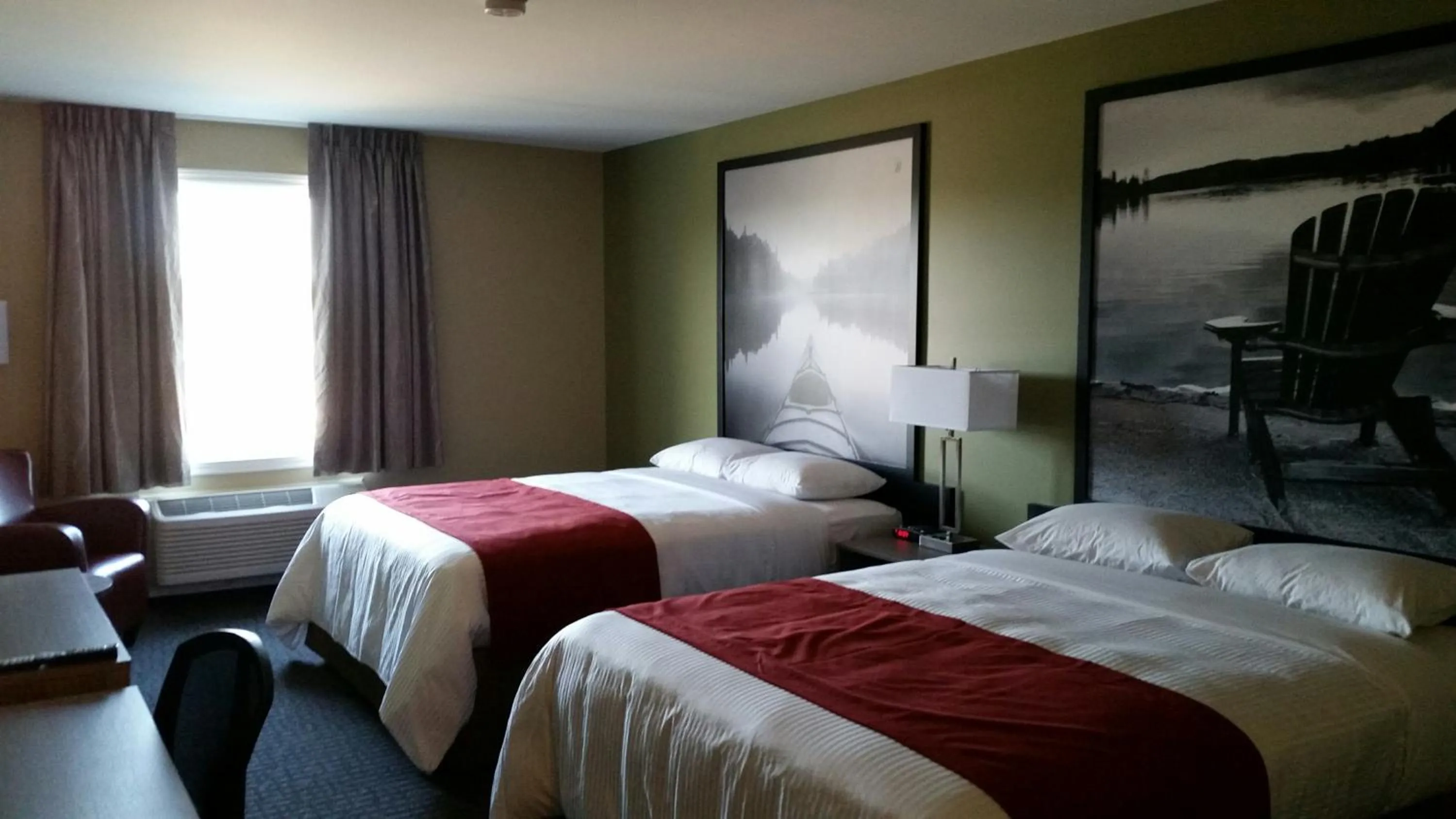 Queen Room with Two Queen Beds - Non-Smoking in Super 8 by Wyndham Mont Laurier