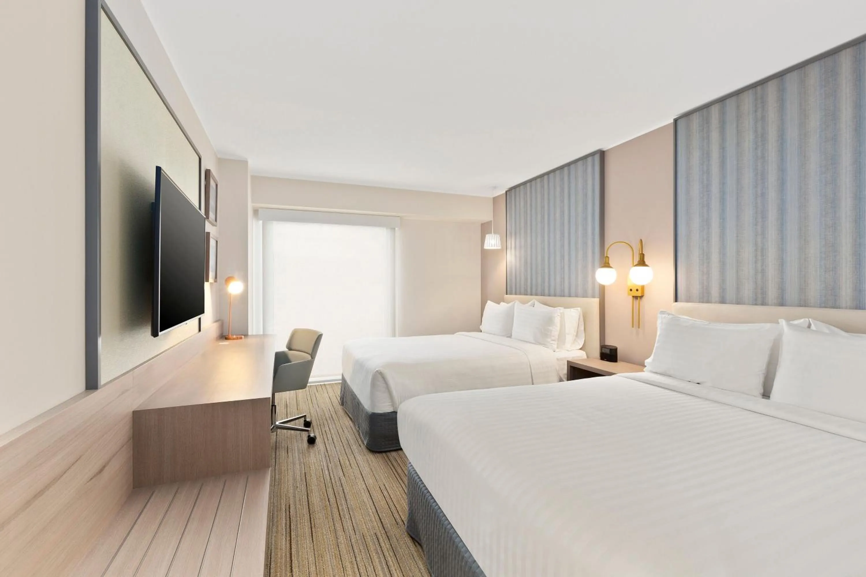 Standard Double Room with Two Double Beds - High Floor in Holiday Inn Express - Lima San Isidro by IHG