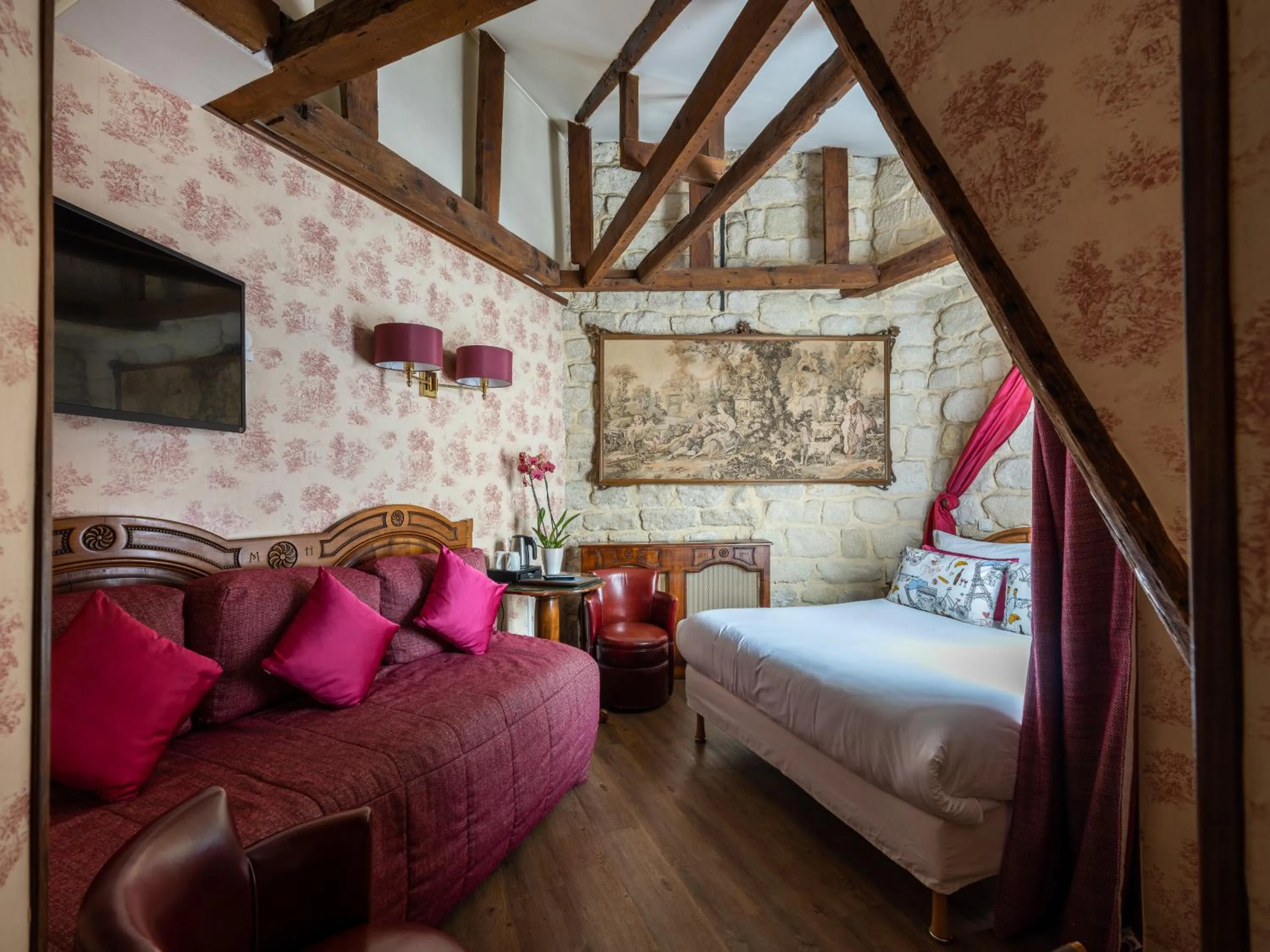 Superior Double Room in Hotel Minerve