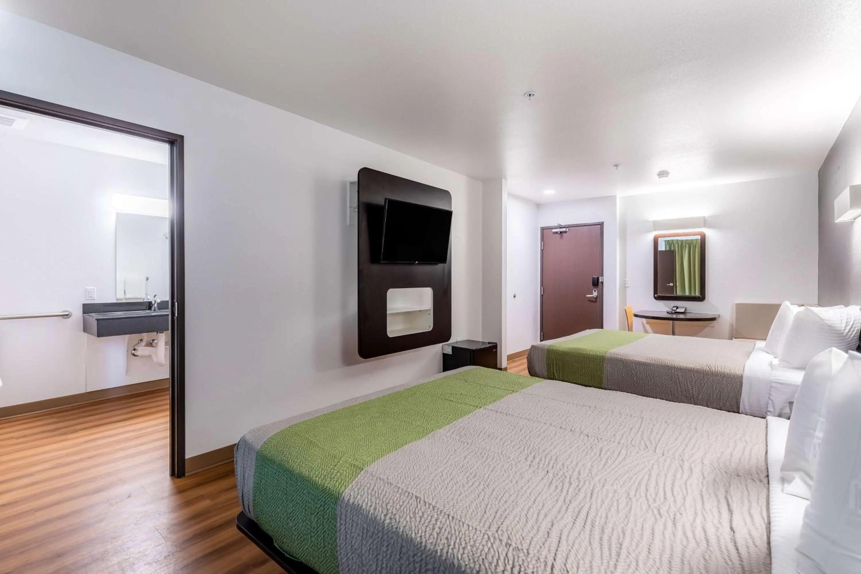 Queen Room with Two Queen Beds - Disability Access - Non-Smoking in Motel 6-Las Vegas, NV - Motor Speedway