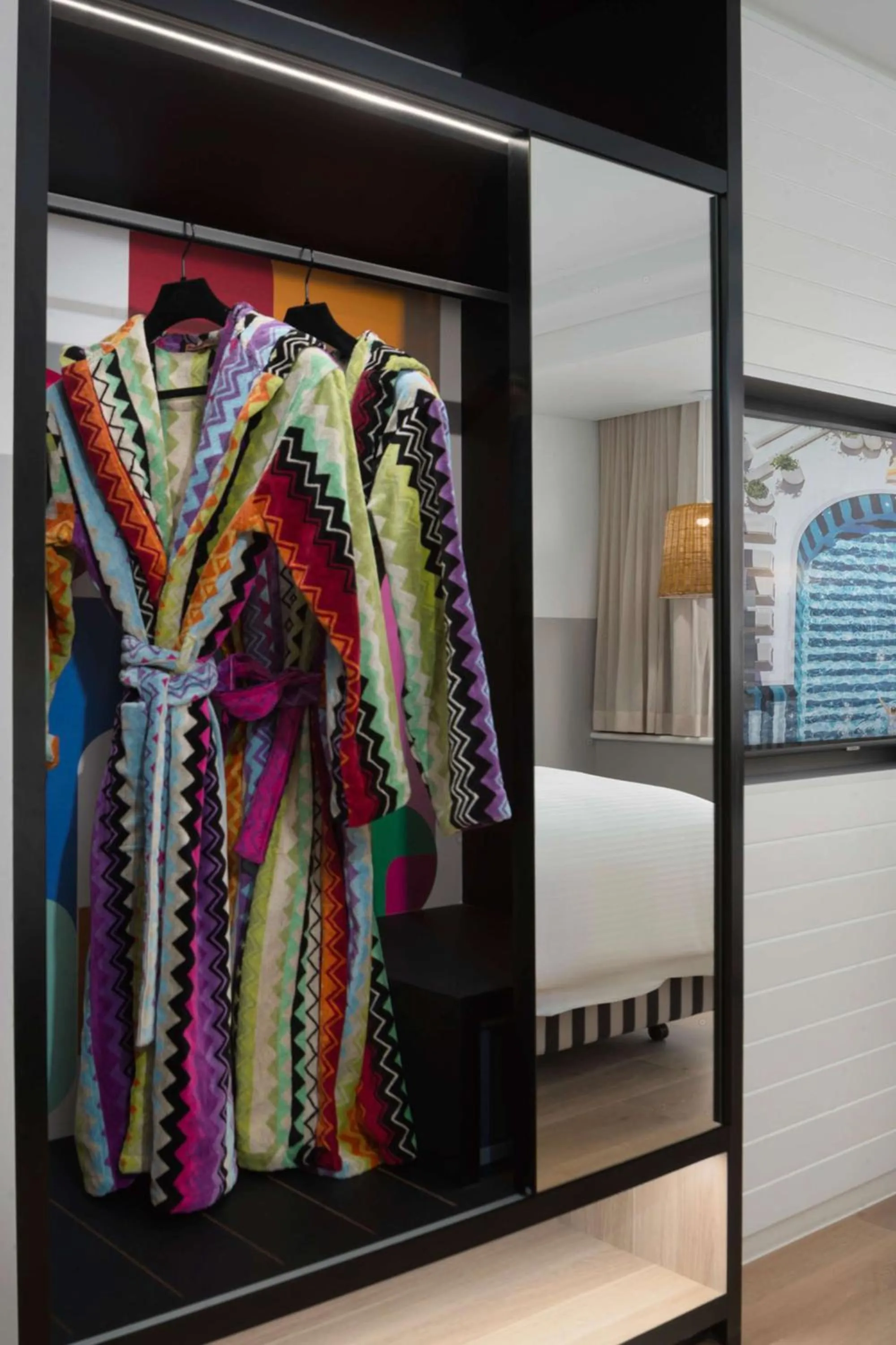 Deluxe Ocean View Twin in QT Gold Coast