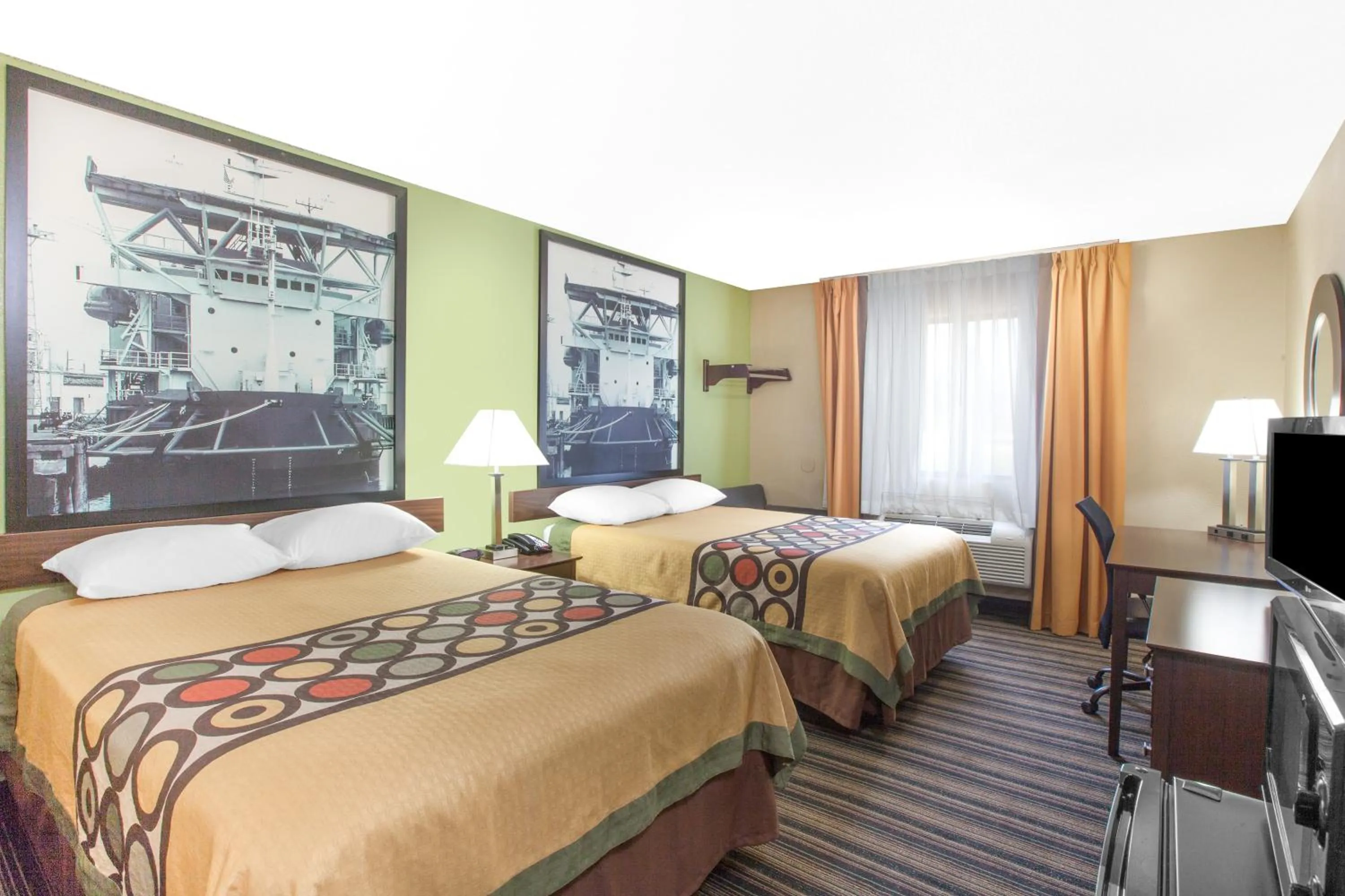 Deluxe Double Room with Two Double Beds - Non-Smoking in Super 8 by Wyndham Natchitoches