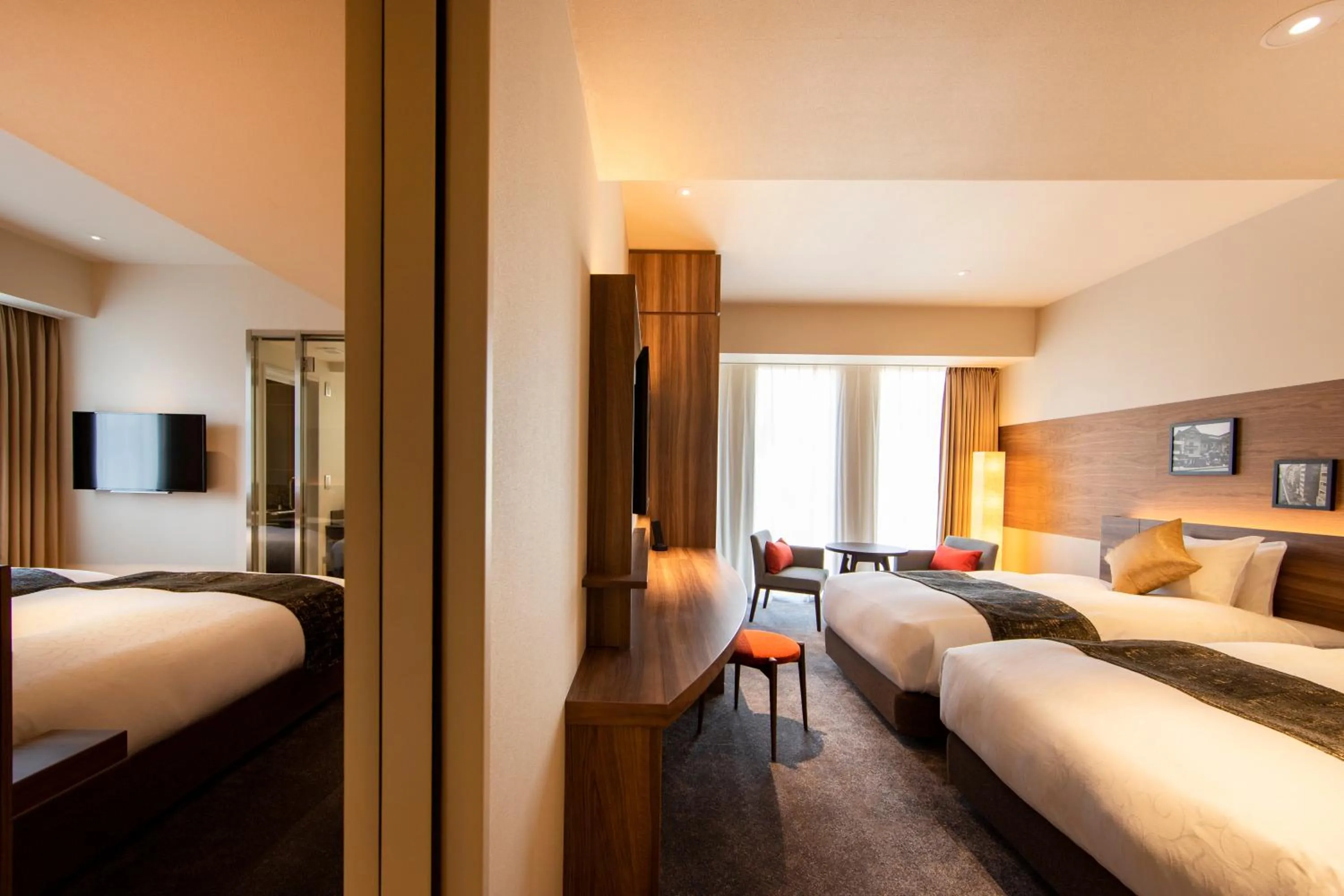 Connecting Rooms in karaksa hotel premier Tokyo Ginza