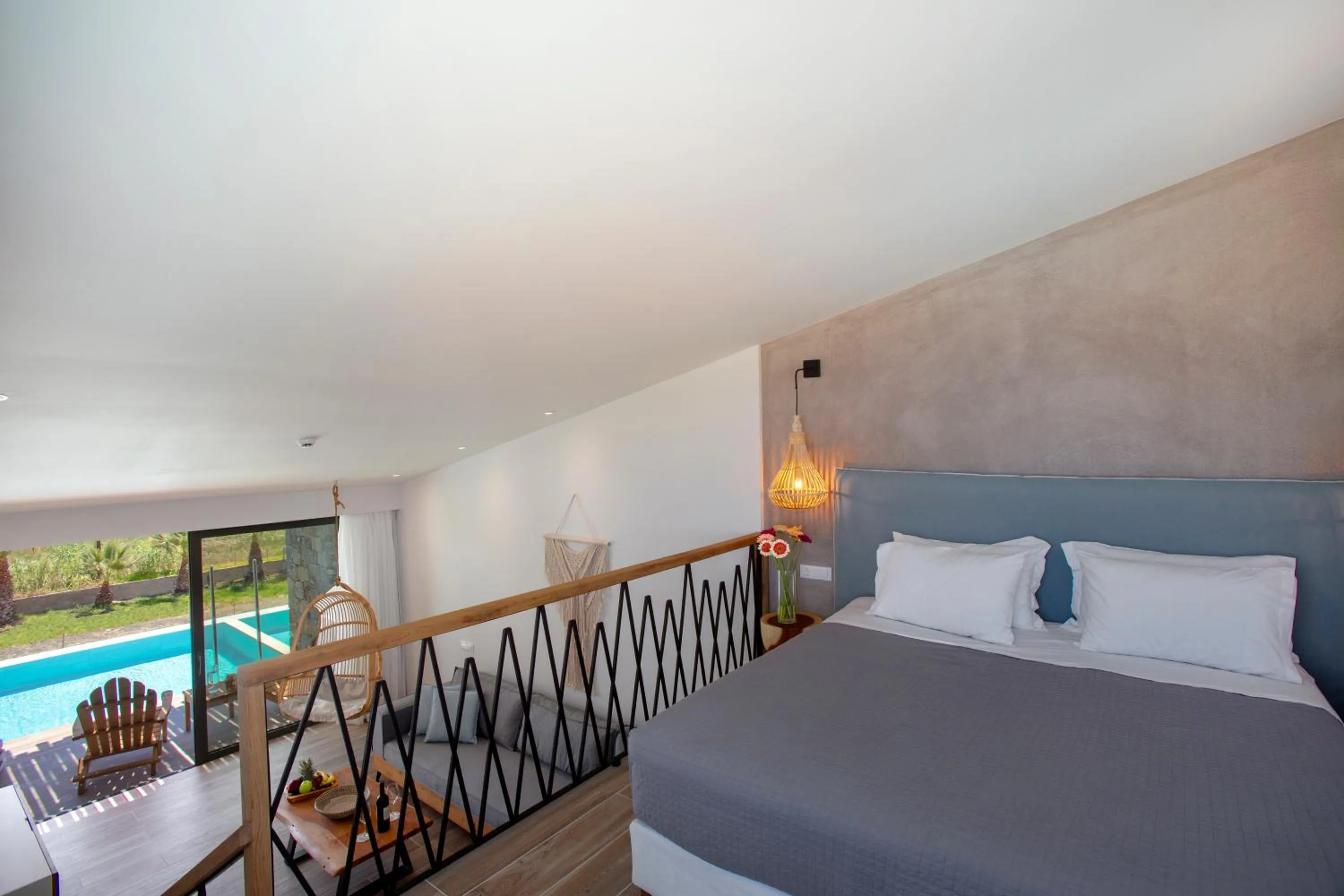 Deluxe Suite with Side Sea View & Private Pool- Split Level in Atermono Boutique Resort & Spa