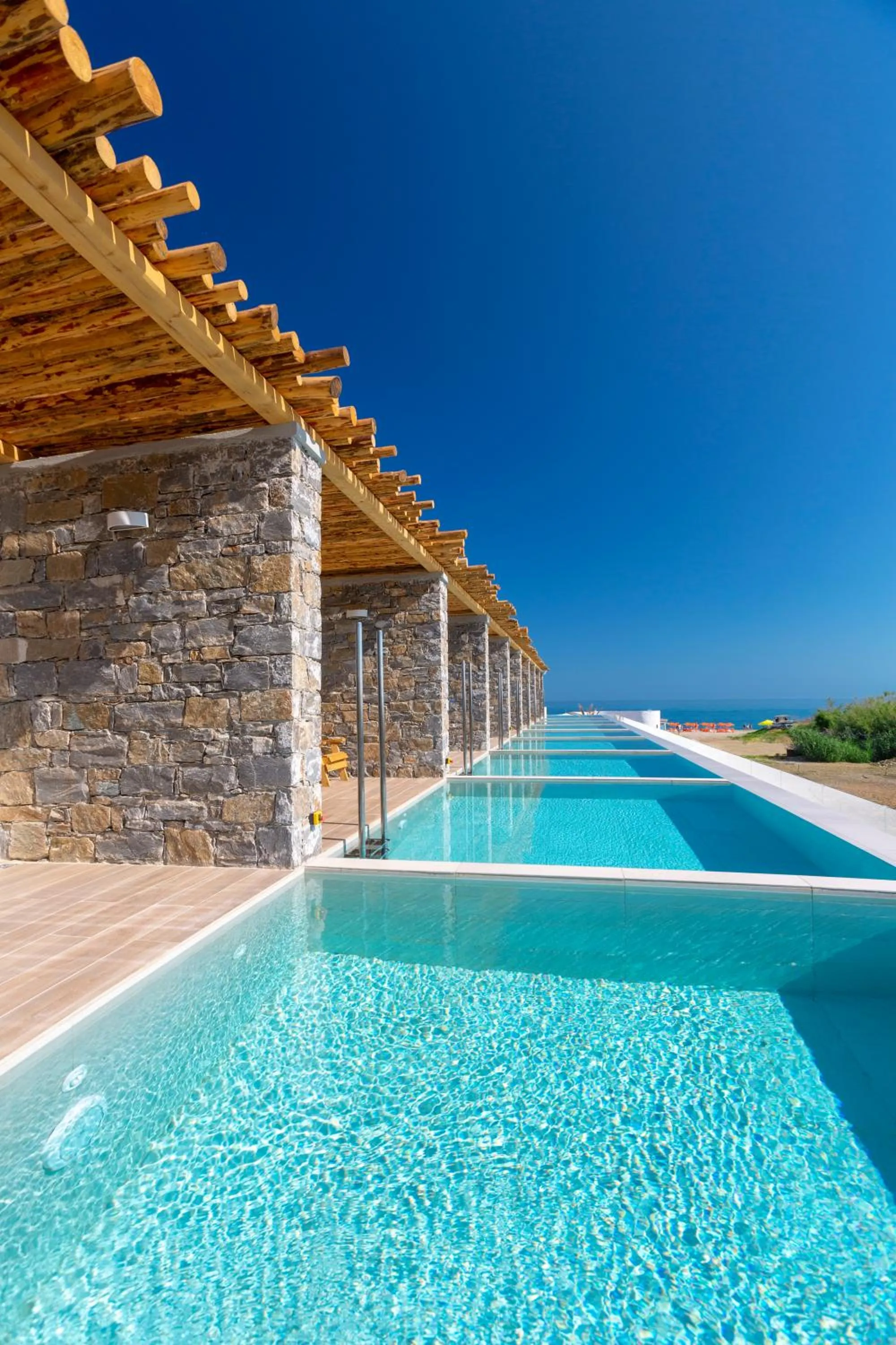 Deluxe Suite with Side Sea View & Private Pool- Split Level in Atermono Boutique Resort & Spa
