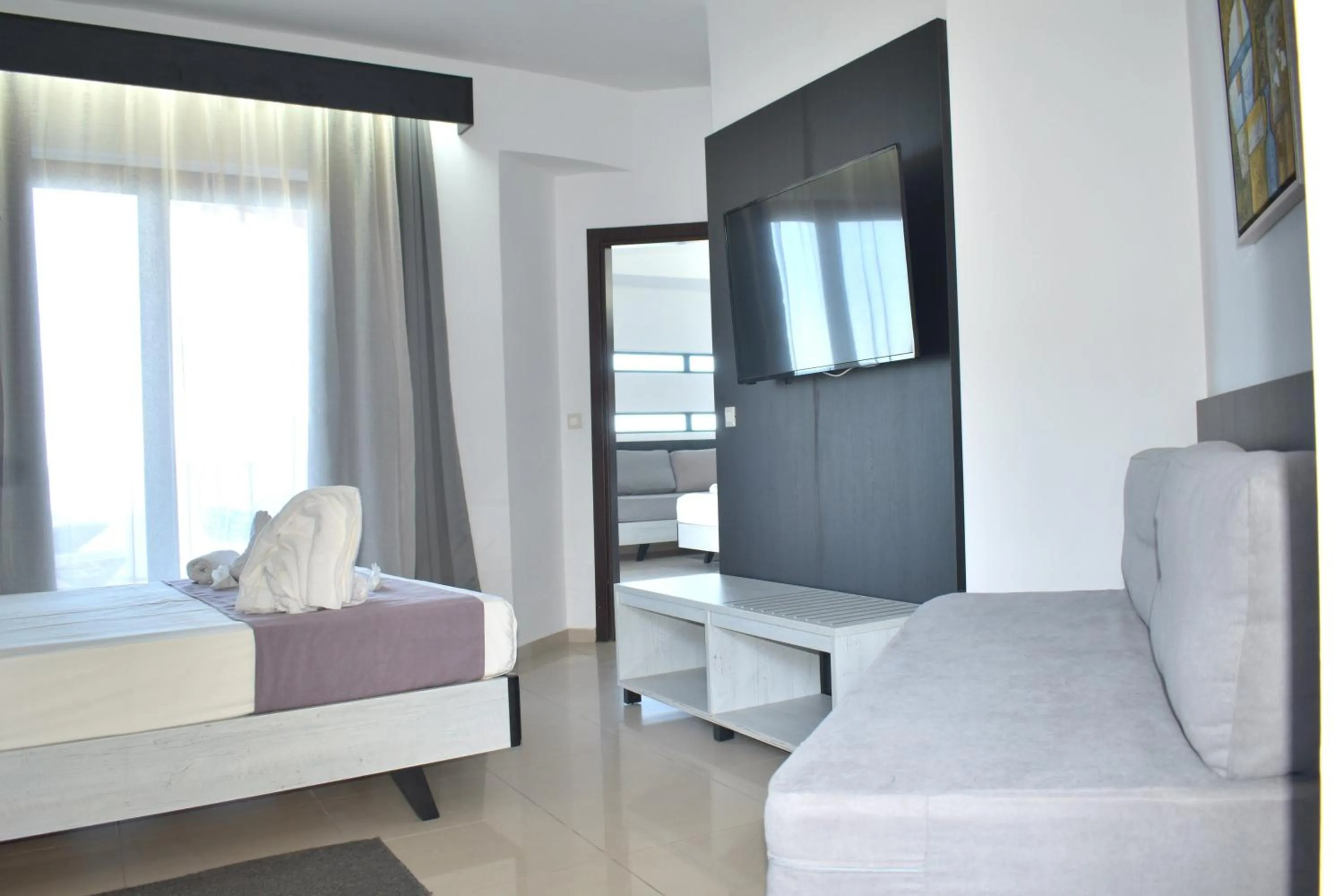 Double Room with Sea View and Sharing Pool in Galini Sea View