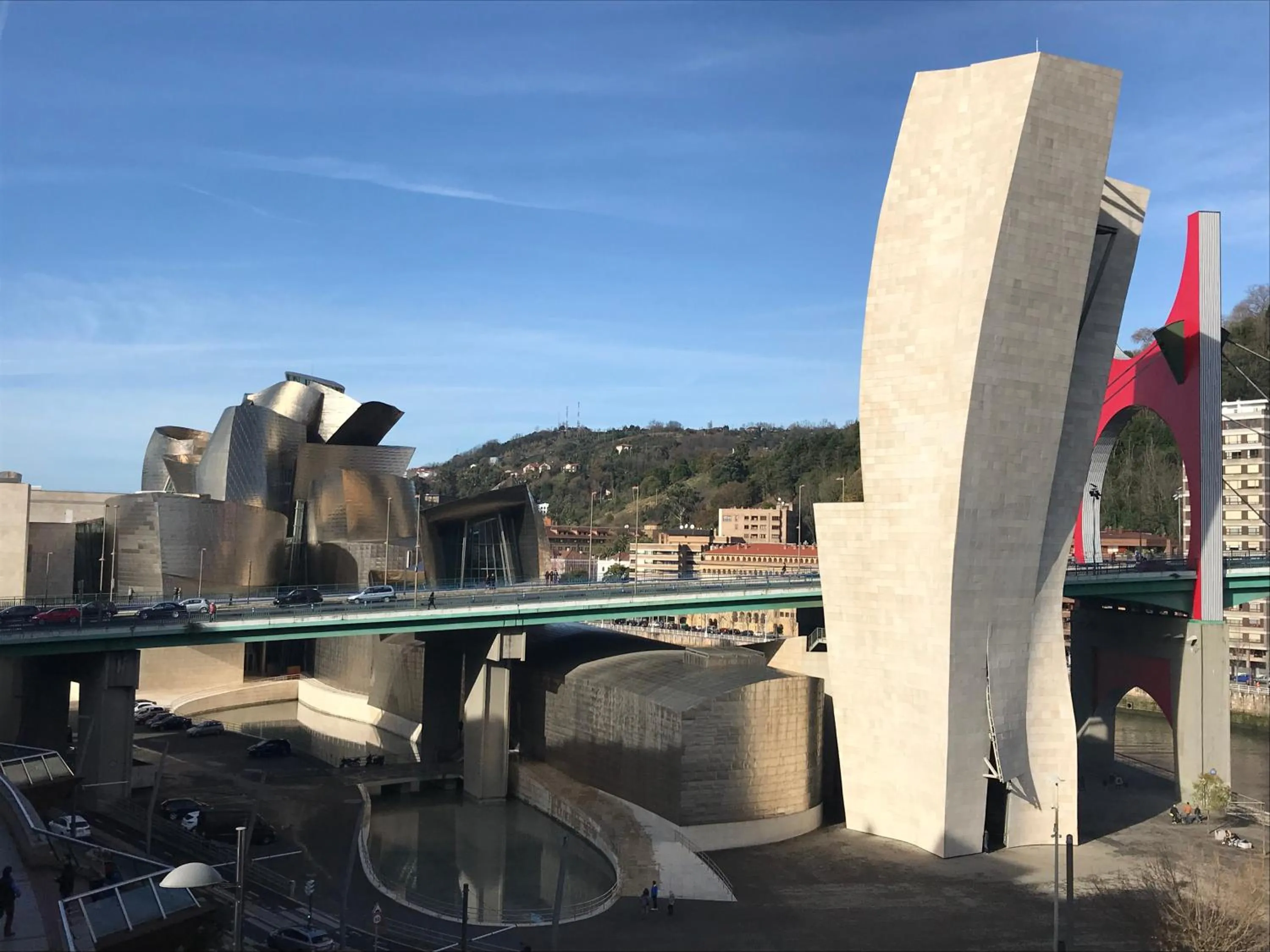 King size Single Room with Guggenheim views in Vincci Consulado de Bilbao