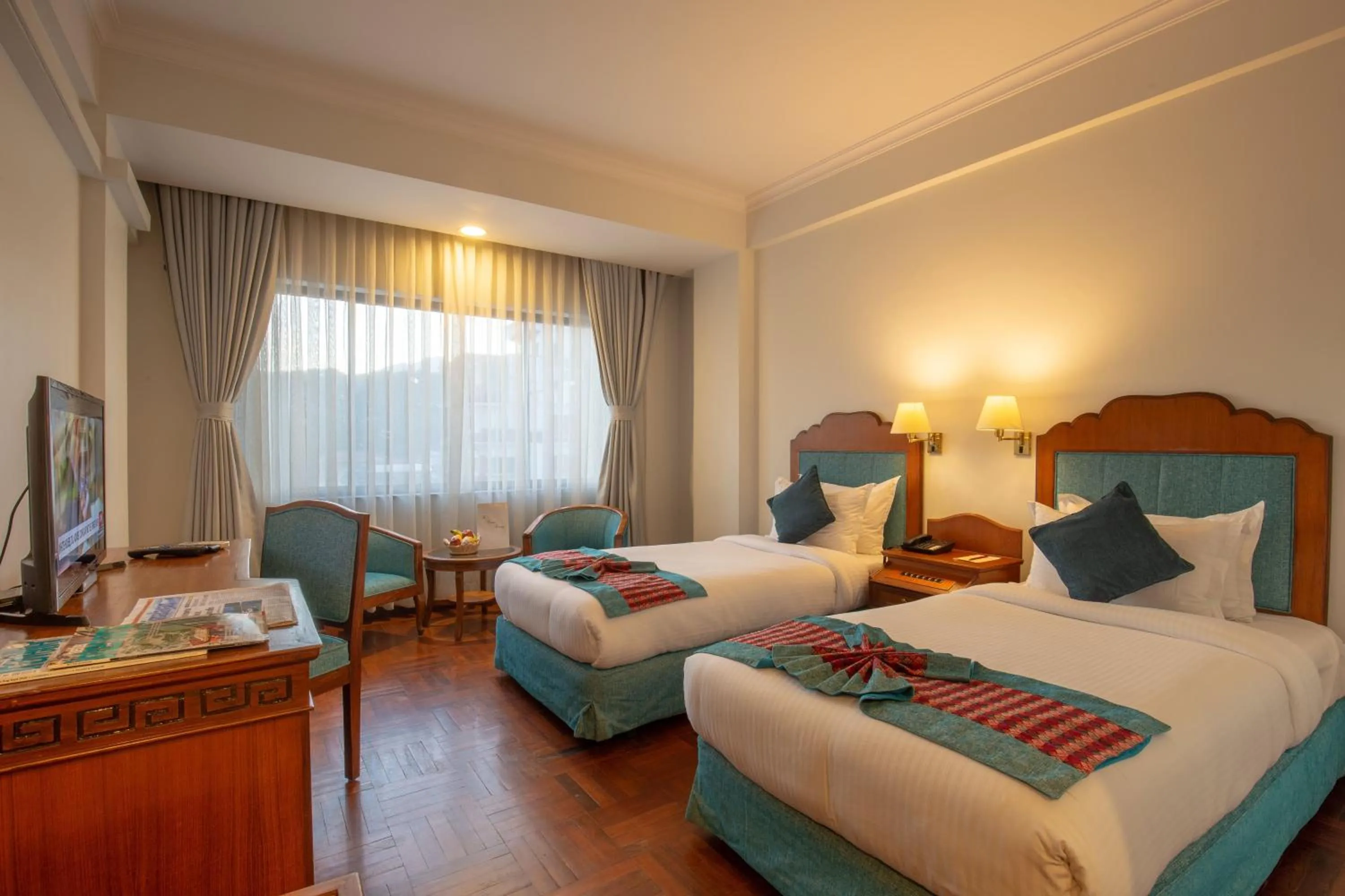 Deluxe Twin Room in Hotel Le Himalaya