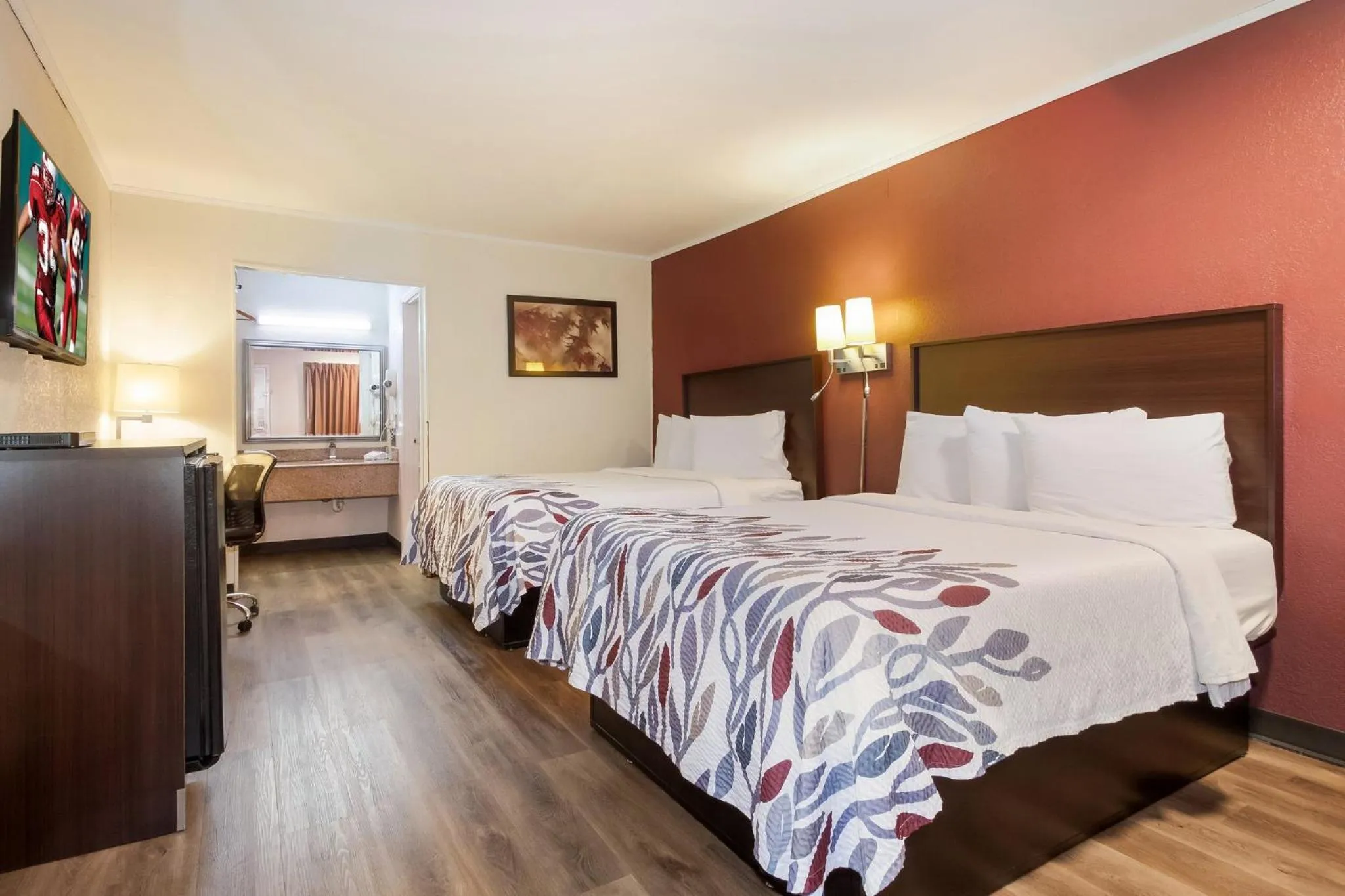 Superior Room with Two Double Beds Non-Smoking in Red Roof Inn Santee