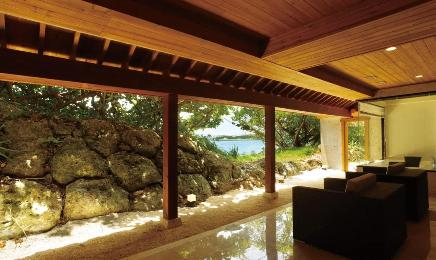 Presidential Suite with Sea View (Sengai) - single occupancy in Hyakuna Garan