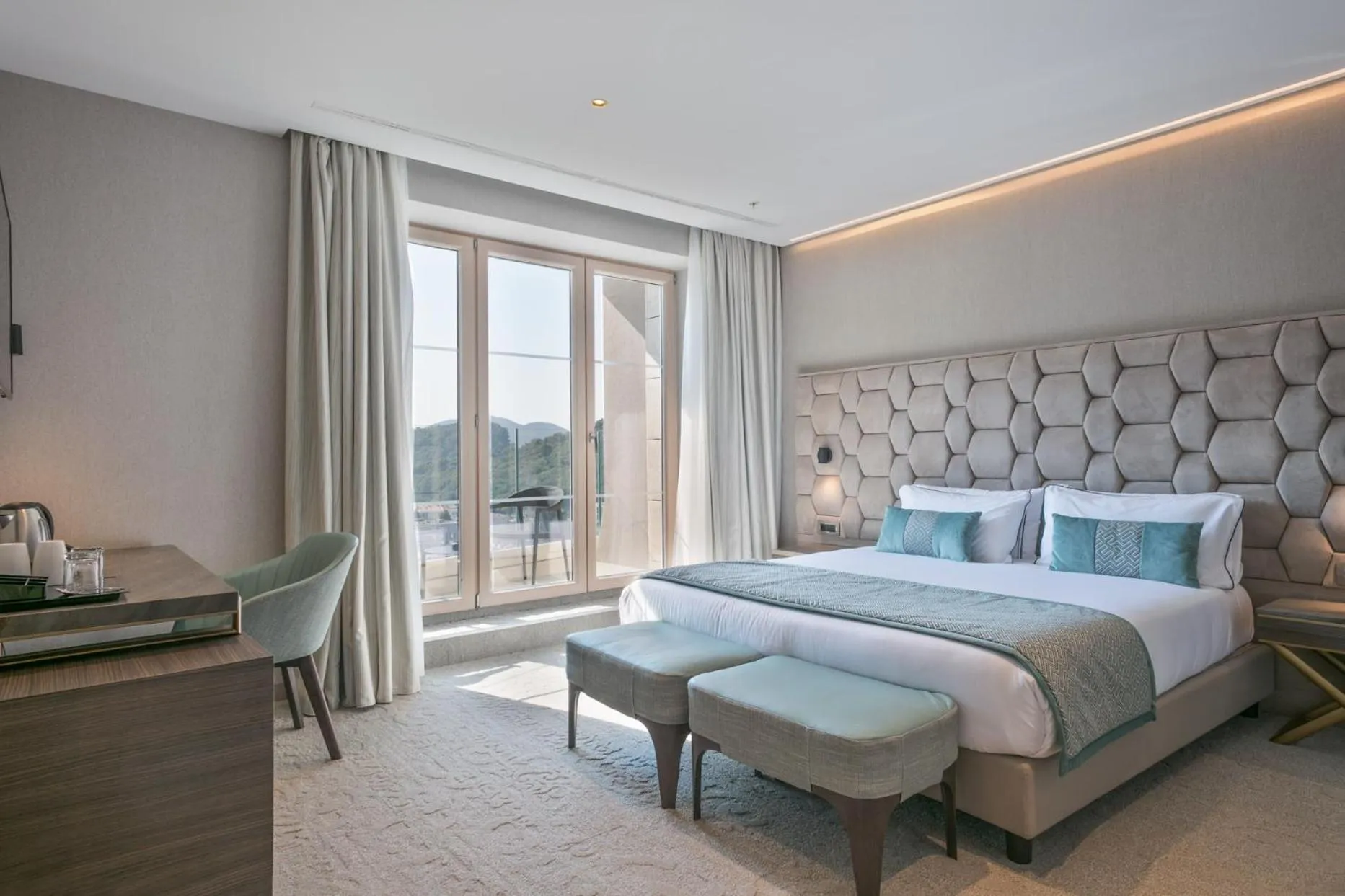 Double Room with Mountain View - single occupancy in Hotel AMI Budva Petrovac