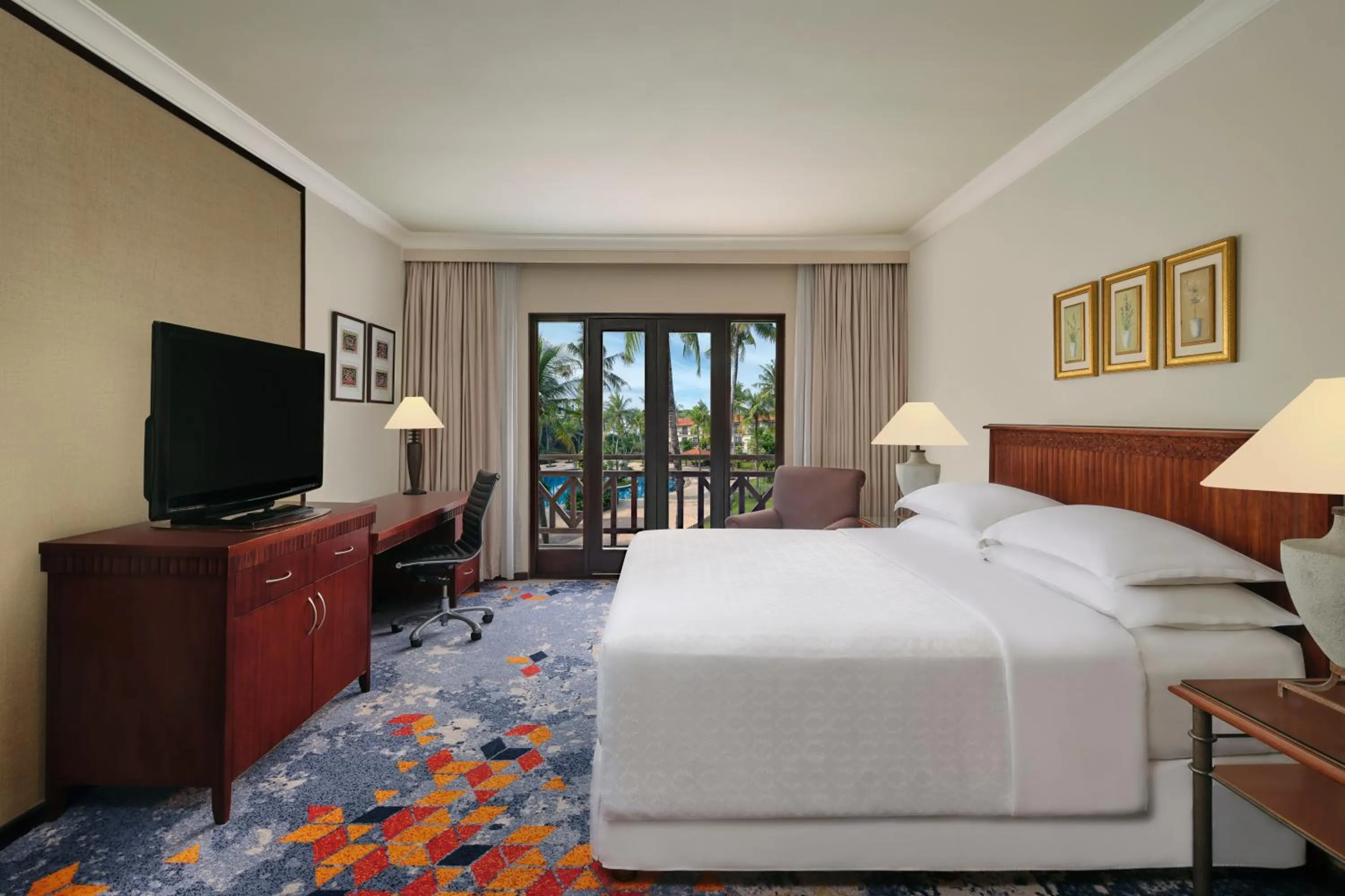 Deluxe Twin Room with Balcony and Garden View - Non-Smoking in AKAR Hotels & Resort Lampung