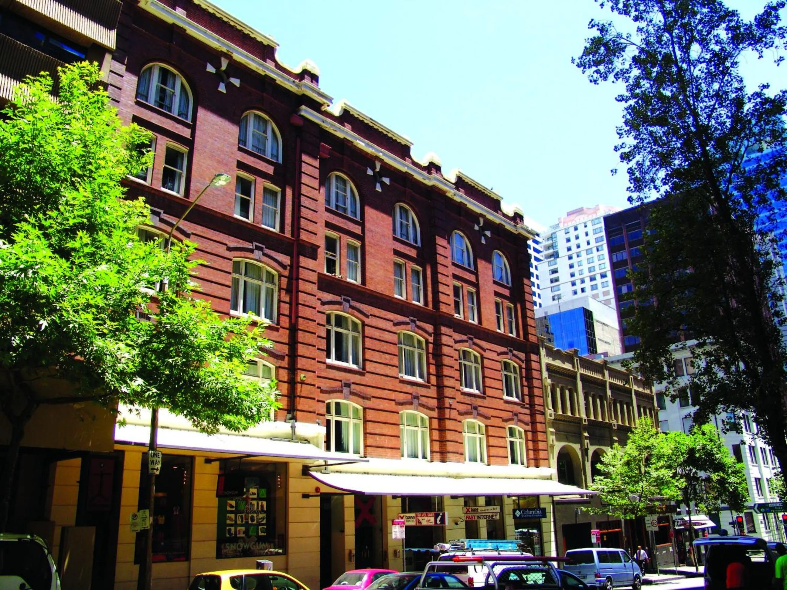 Facade/entrance, Property Building in Base Sydney Hostel