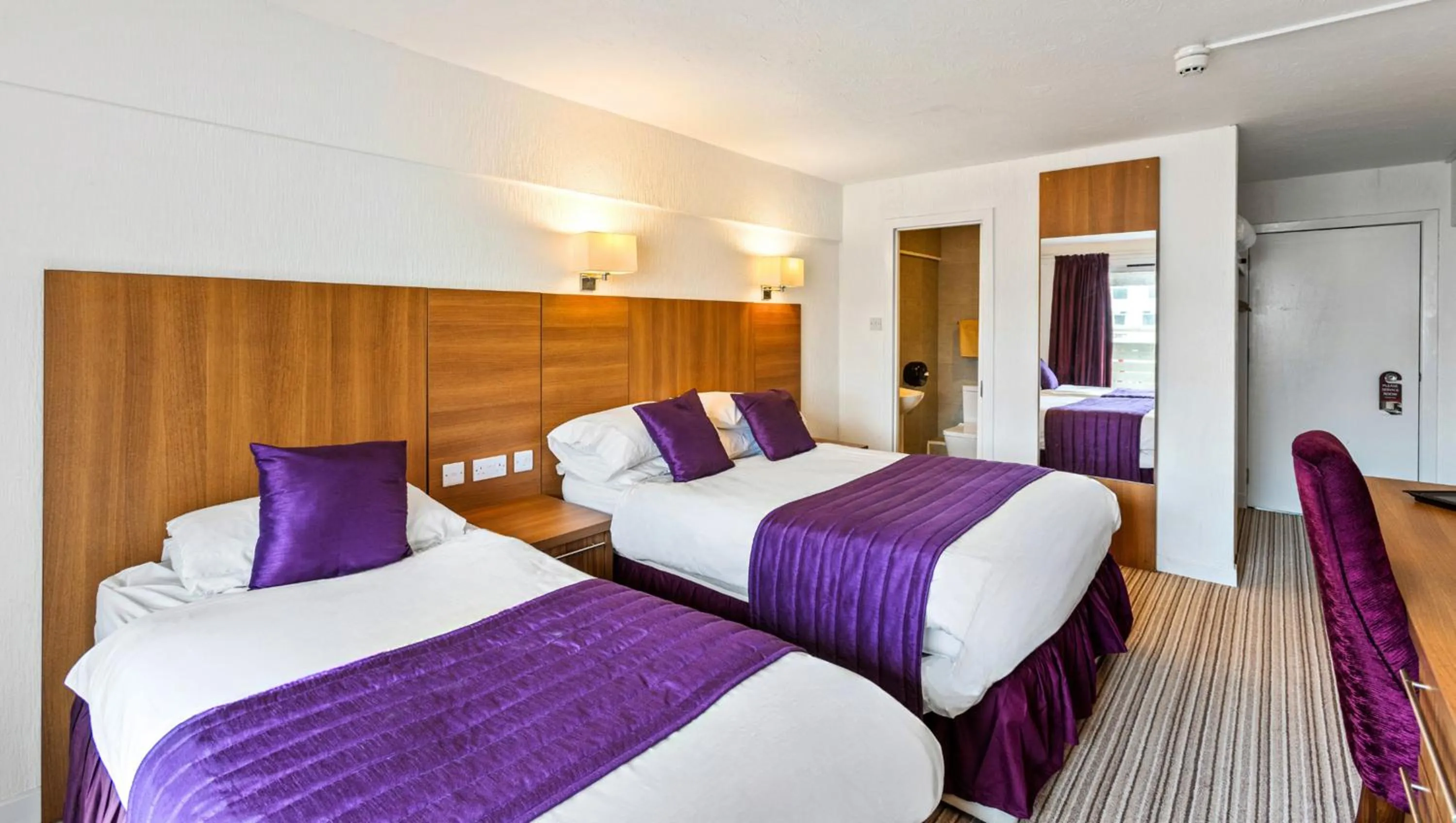 Treble Room in Magnuson Hotel Sandy Lodge Newquay