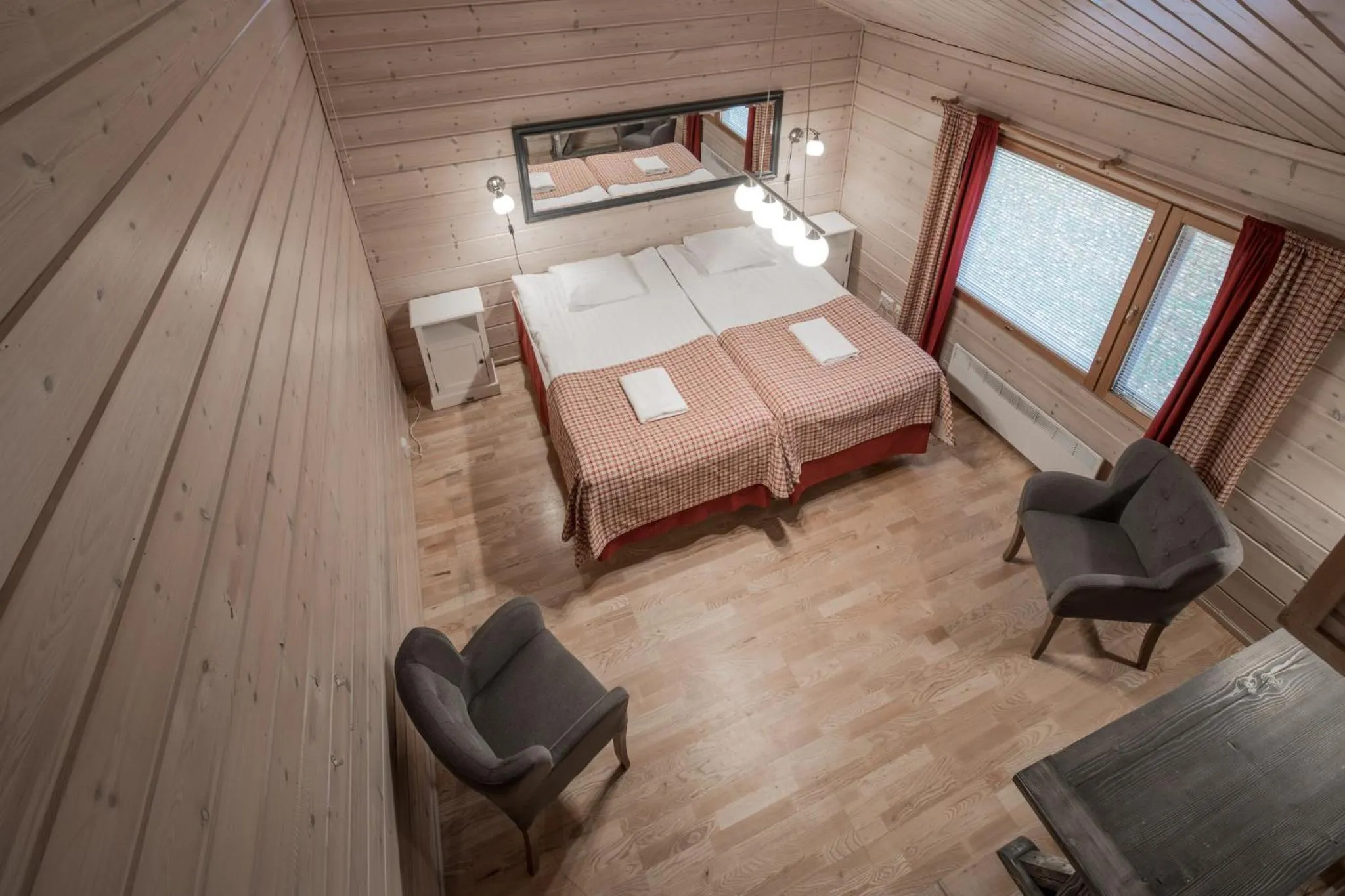 Standard Chalet (4 people) with Sauna - single occupancy in Lapland Hotels Ounasvaara Chalets