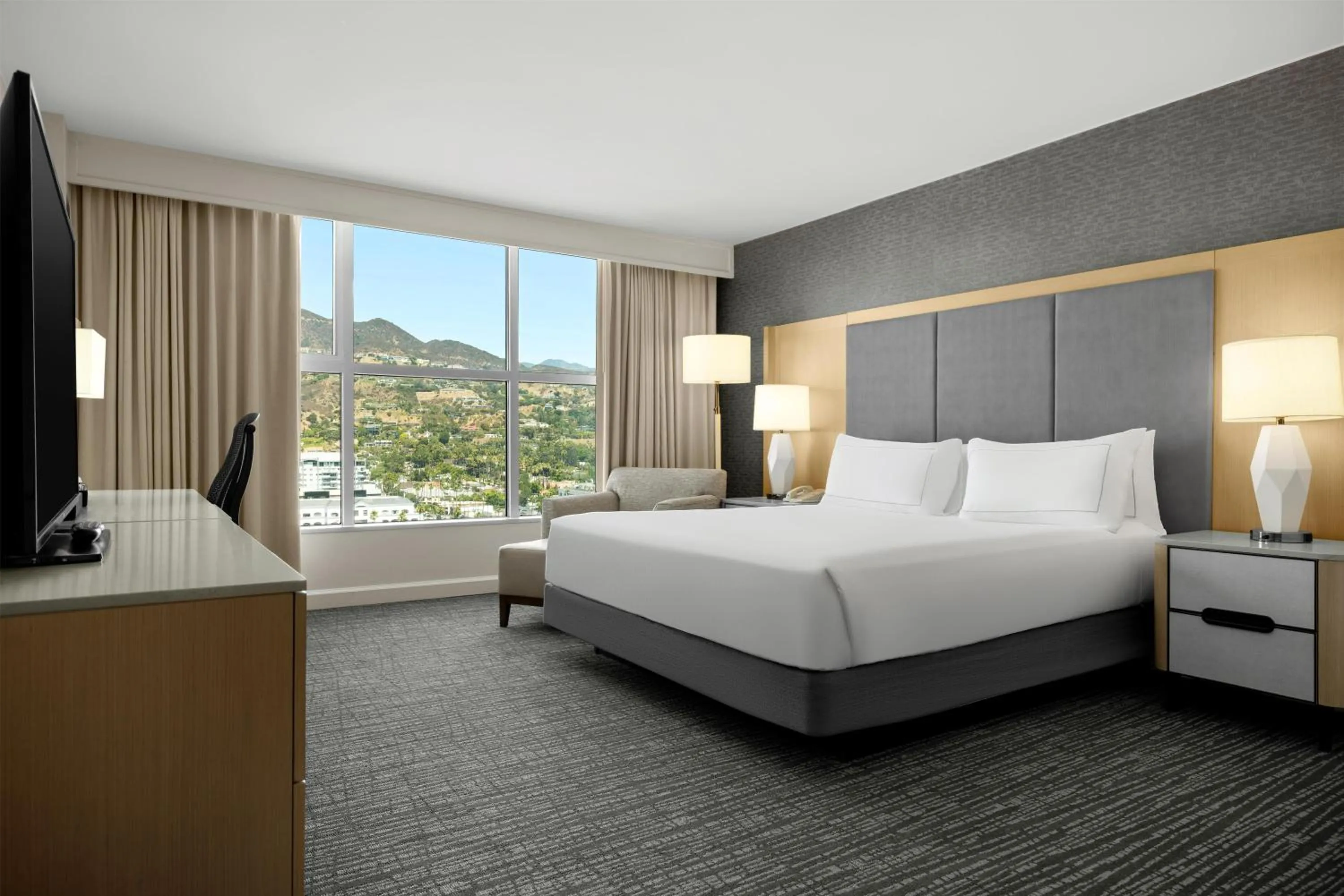 Deluxe King Room in Hilton Los Angeles North-Glendale & Executive Meeting Center