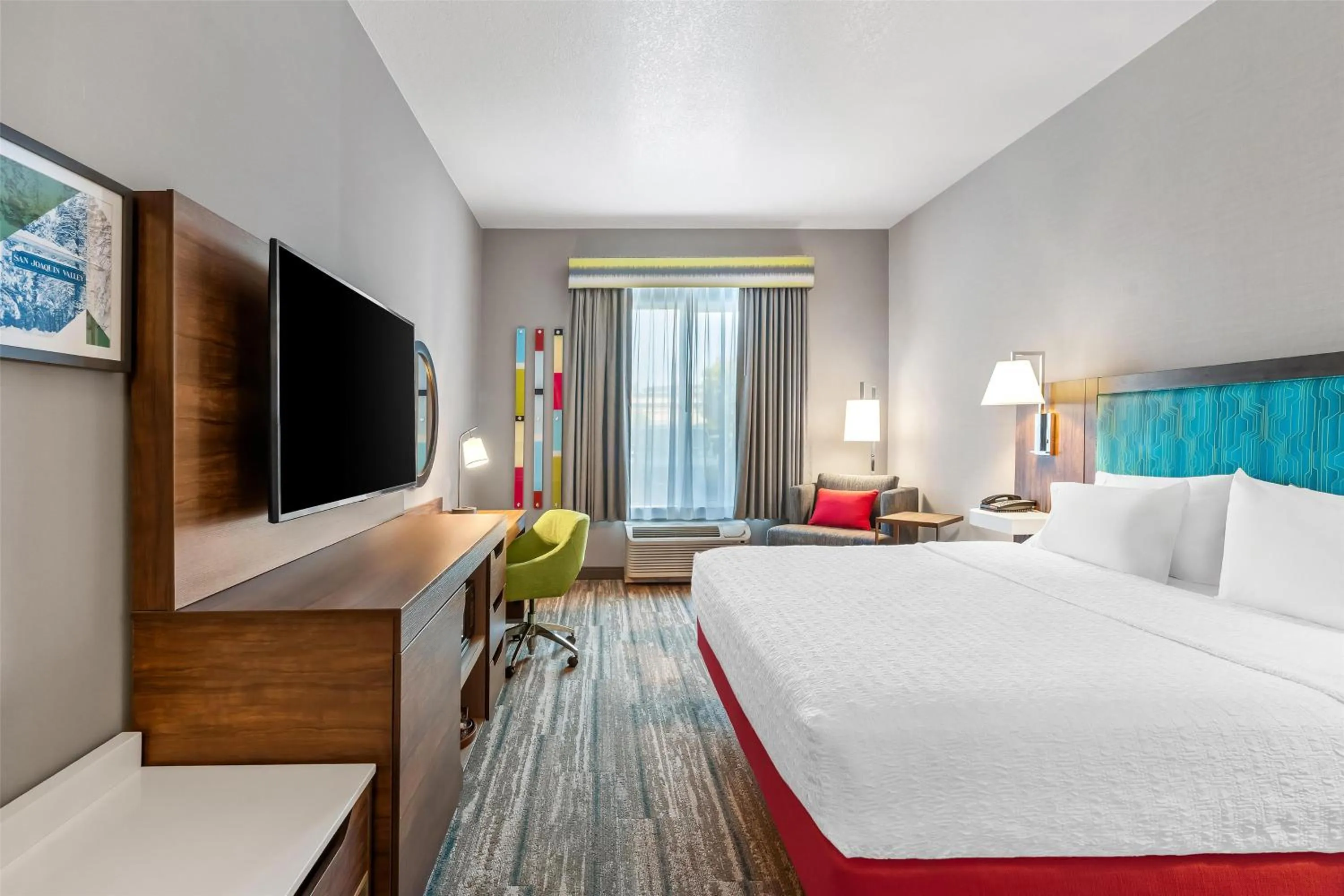 Deluxe King Room - Non-Smoking in Hampton Inn & Suites Lathrop