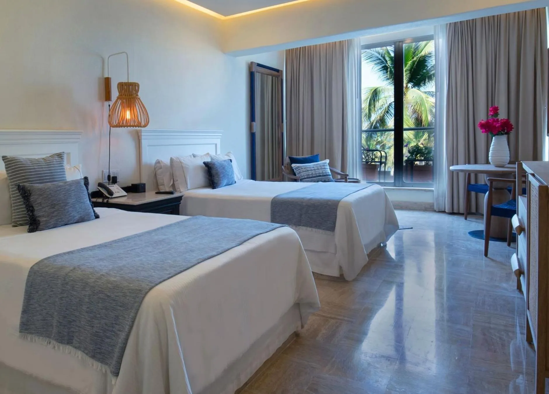 Superior Deluxe, 2 Double, Partial Ocean View in Fiesta Americana Puerto Vallarta All Inclusive & Spa