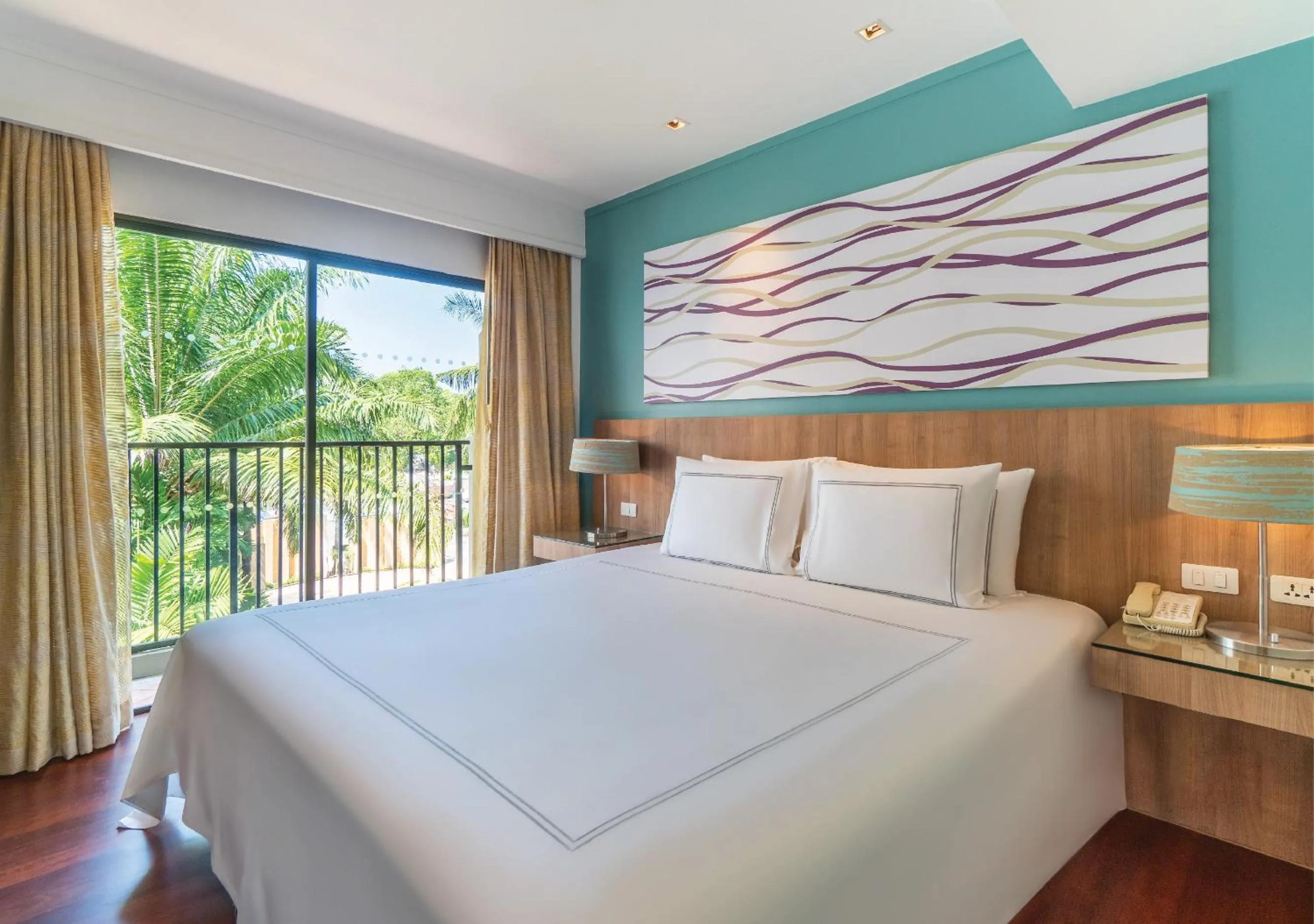 Two-Bedroom Suite with Terrace and Pool View in Radisson Resort and Suites Phuket