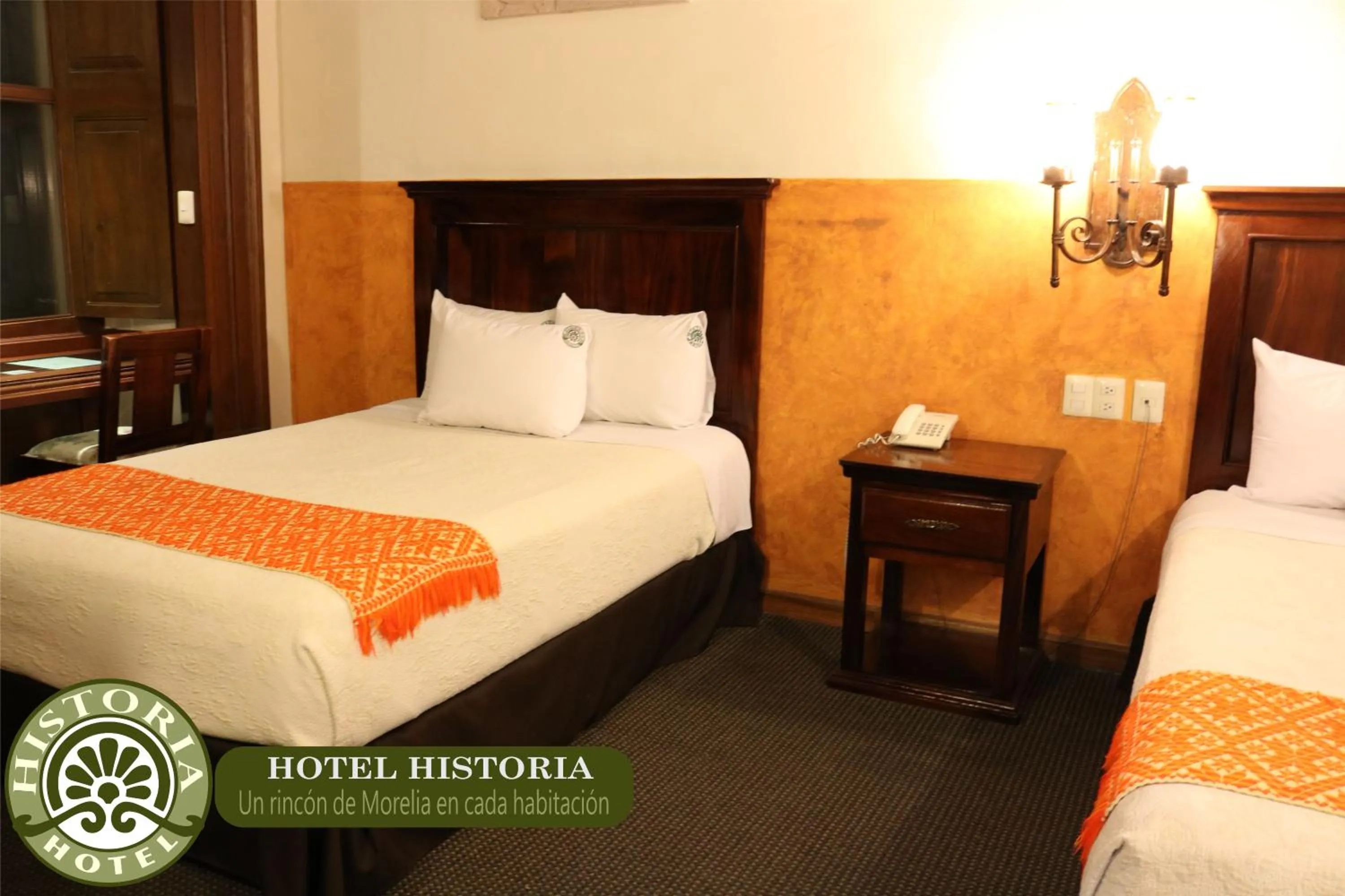 Double Room with Two Double Beds in Hotel Historia