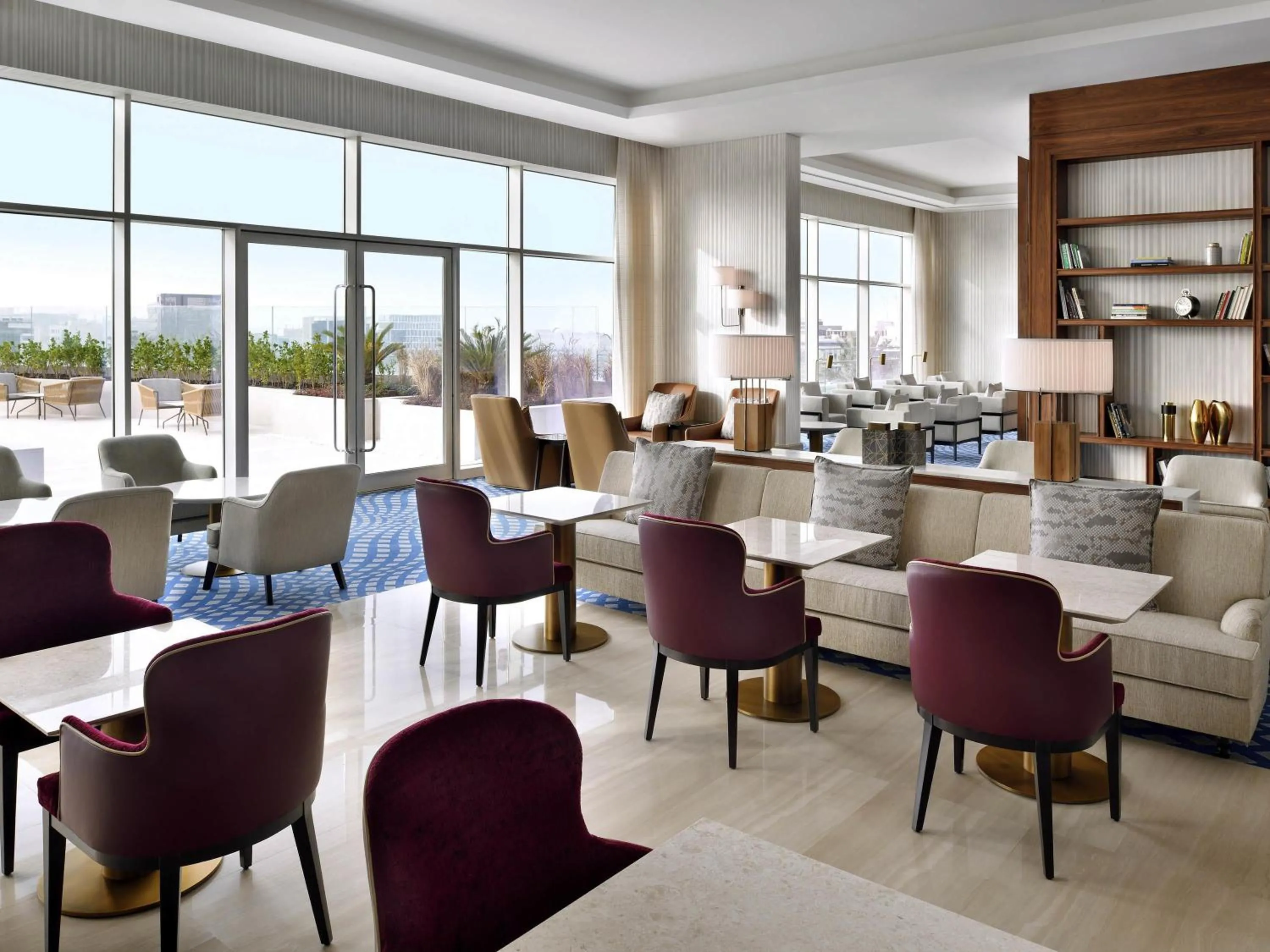 One Bedroom Executive King Suite with Lounge Access, Breakfast, Evening drinks and Canapés in Grand Plaza Mövenpick Media City