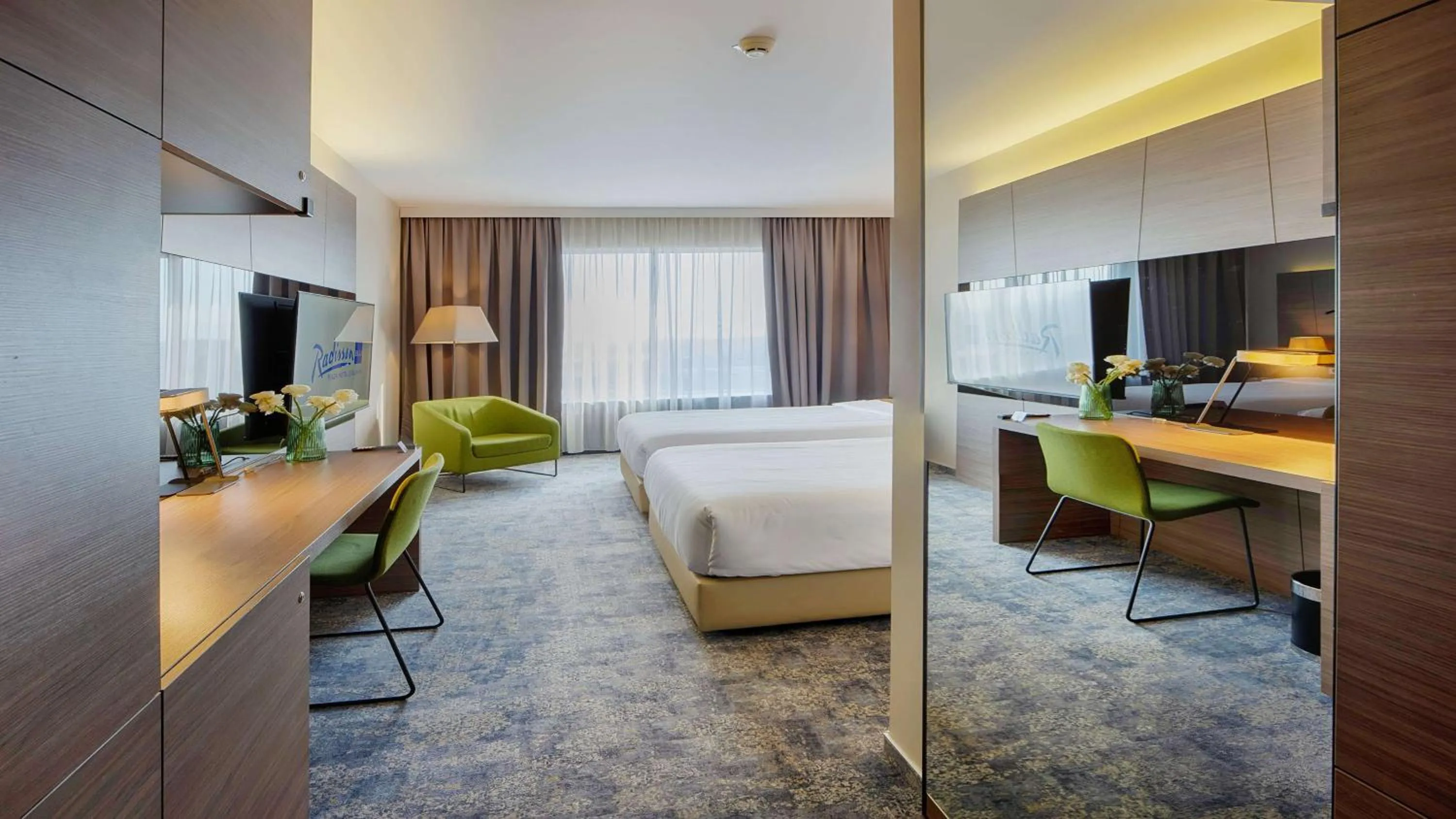 Guest Room in Radisson Blu Plaza Hotel Ljubljana