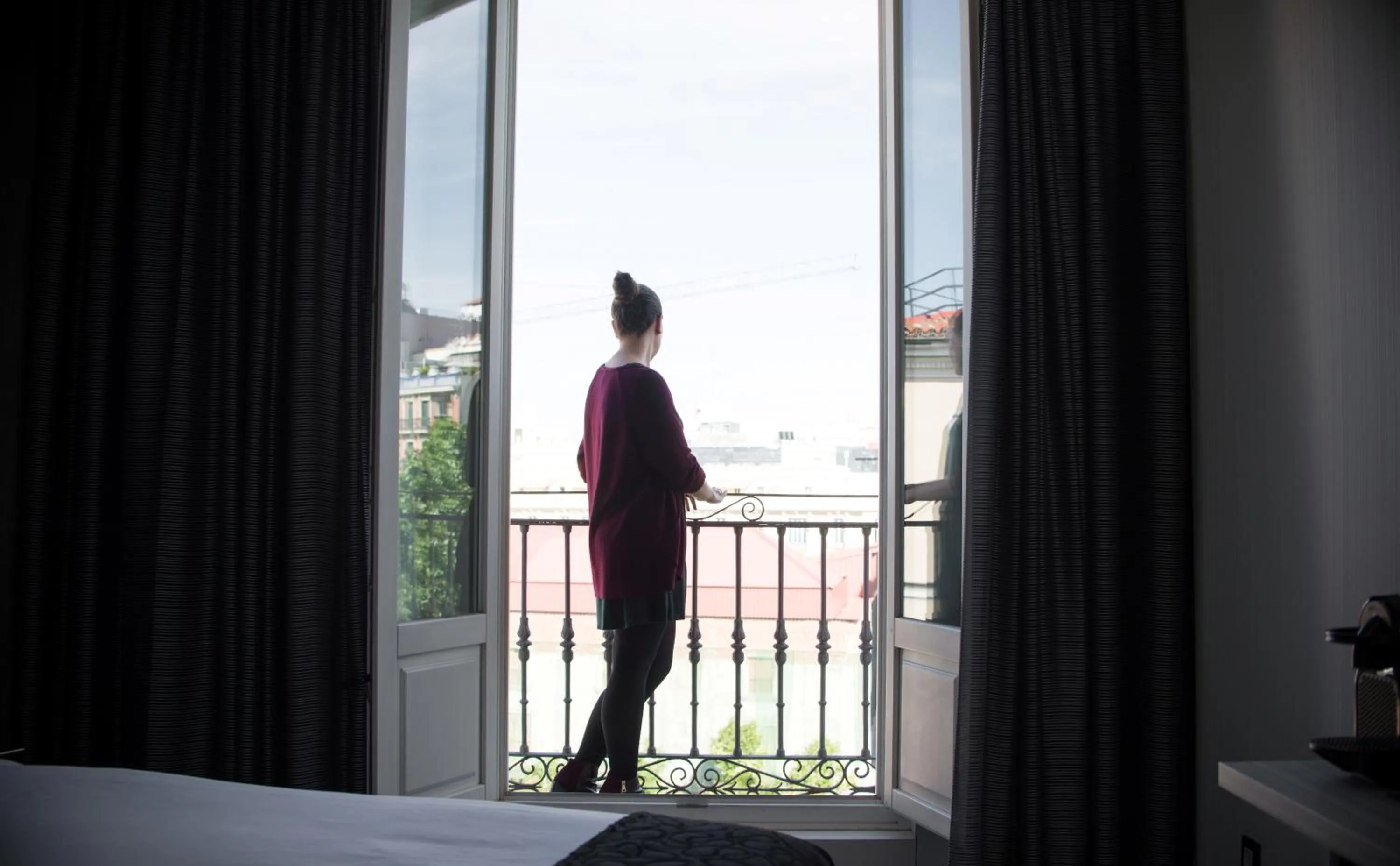 Junior Suite with view and Balcony in Petit Palace Santa Bárbara