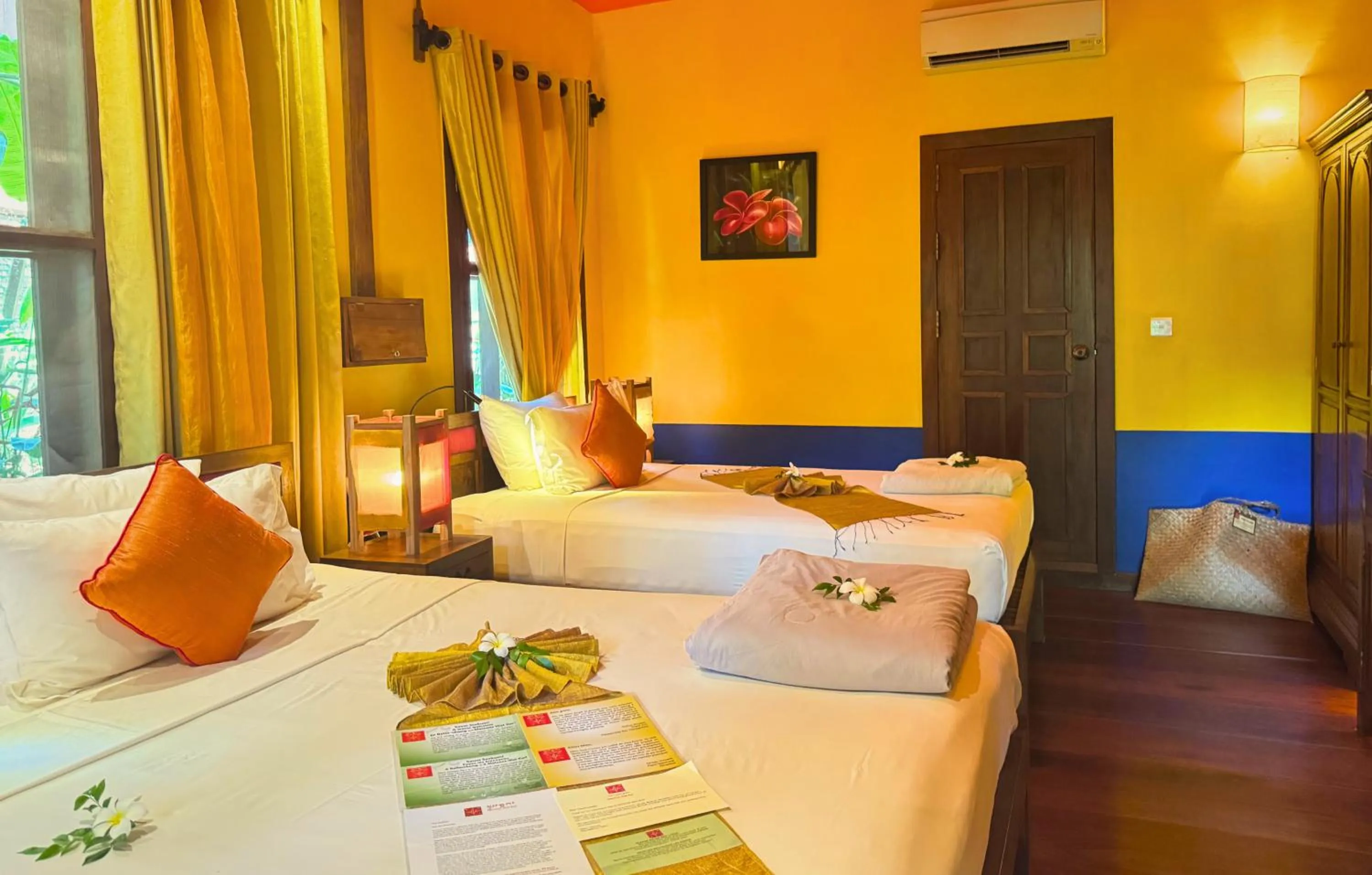 Frangipane Twin - Extra bed not available in Maisons Wat Kor