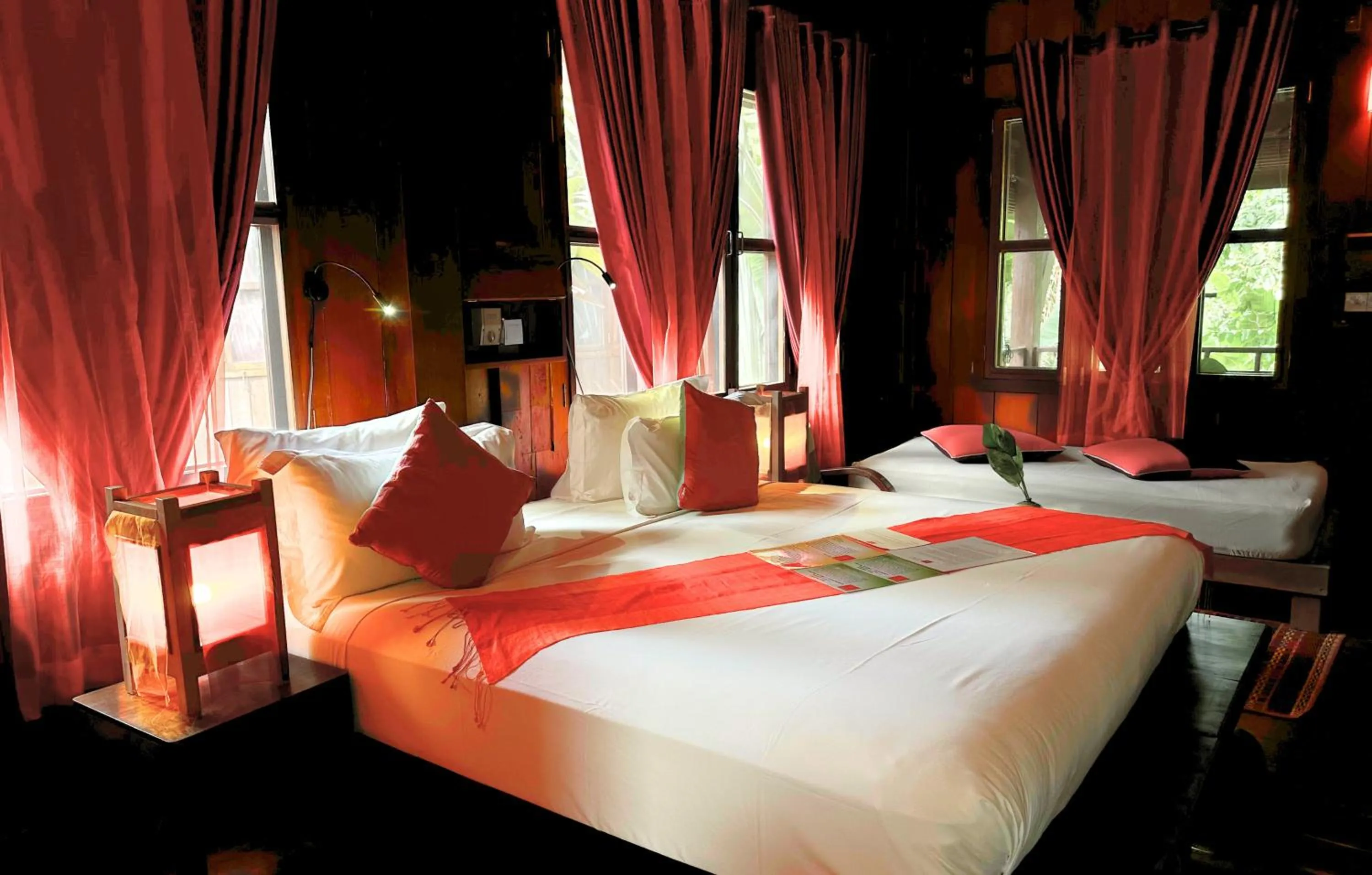 Lotus Double - Extra bed available in Maisons Wat Kor