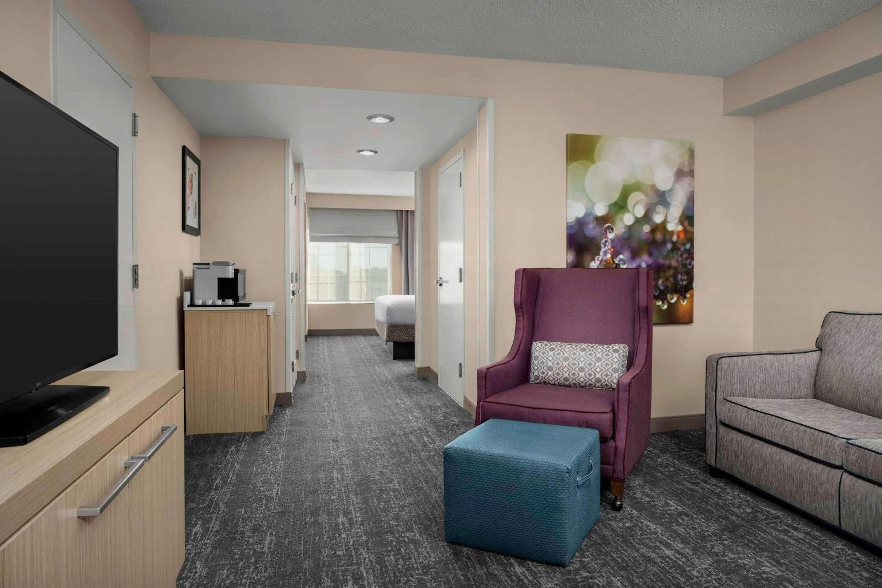 King Suite with Sofa Bed in Hilton Garden Inn Fredericksburg