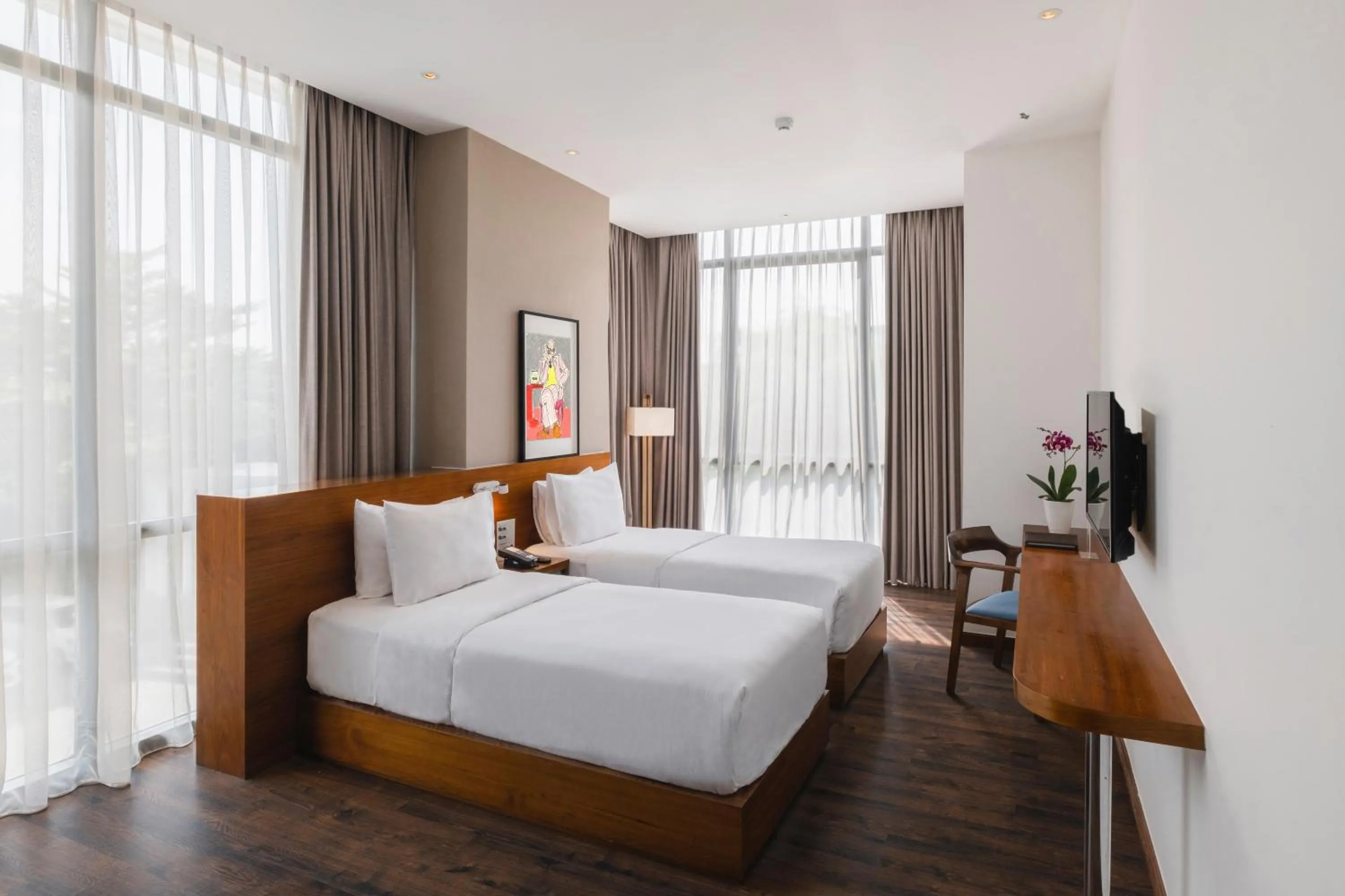 Superior Twin Room in Veranda Serviced Residence Puri