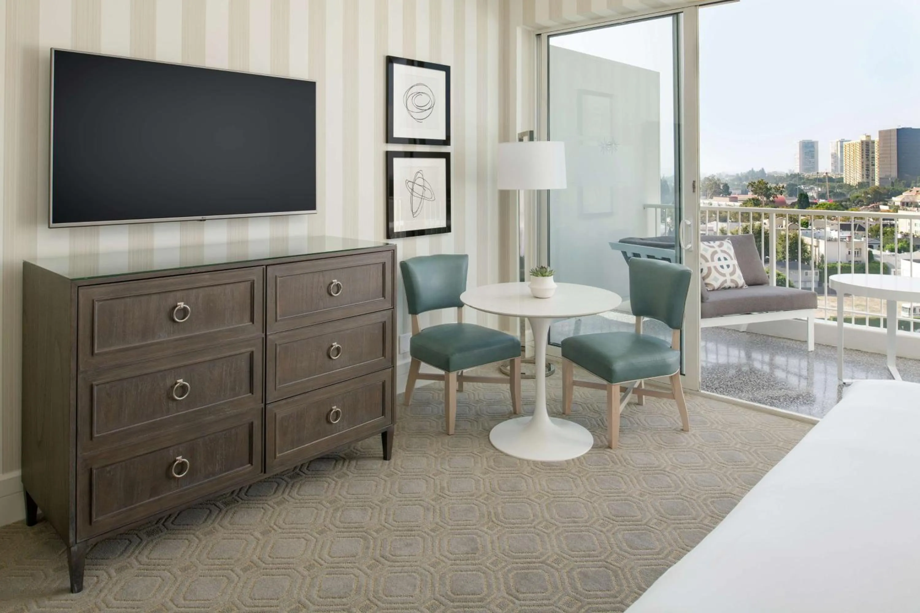 King Room with Balcony in The Beverly Hilton