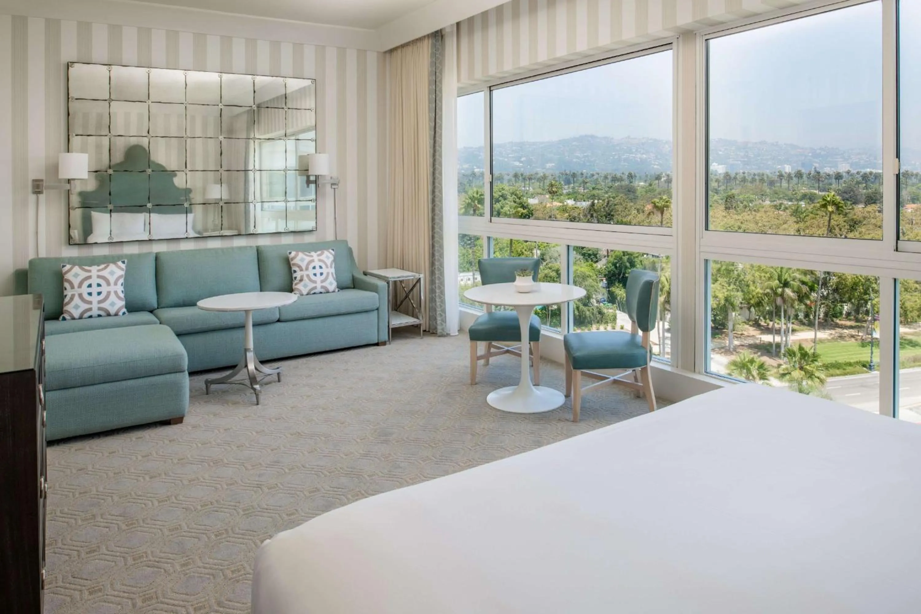 Premium King Studio Suite with View in The Beverly Hilton