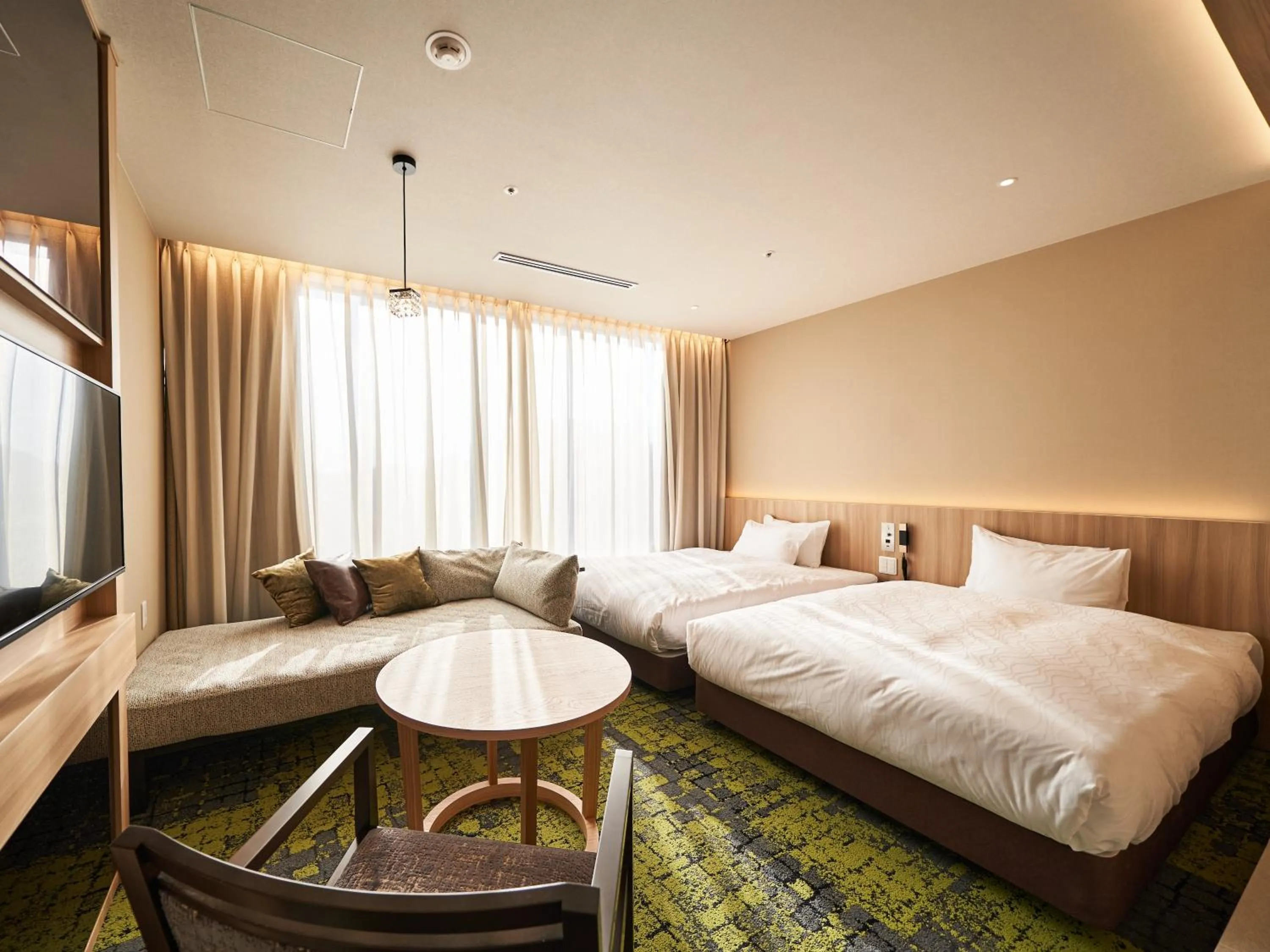 Deluxe Twin Room with Extra Bed - single occupancy in WeBase TAKAMATSU