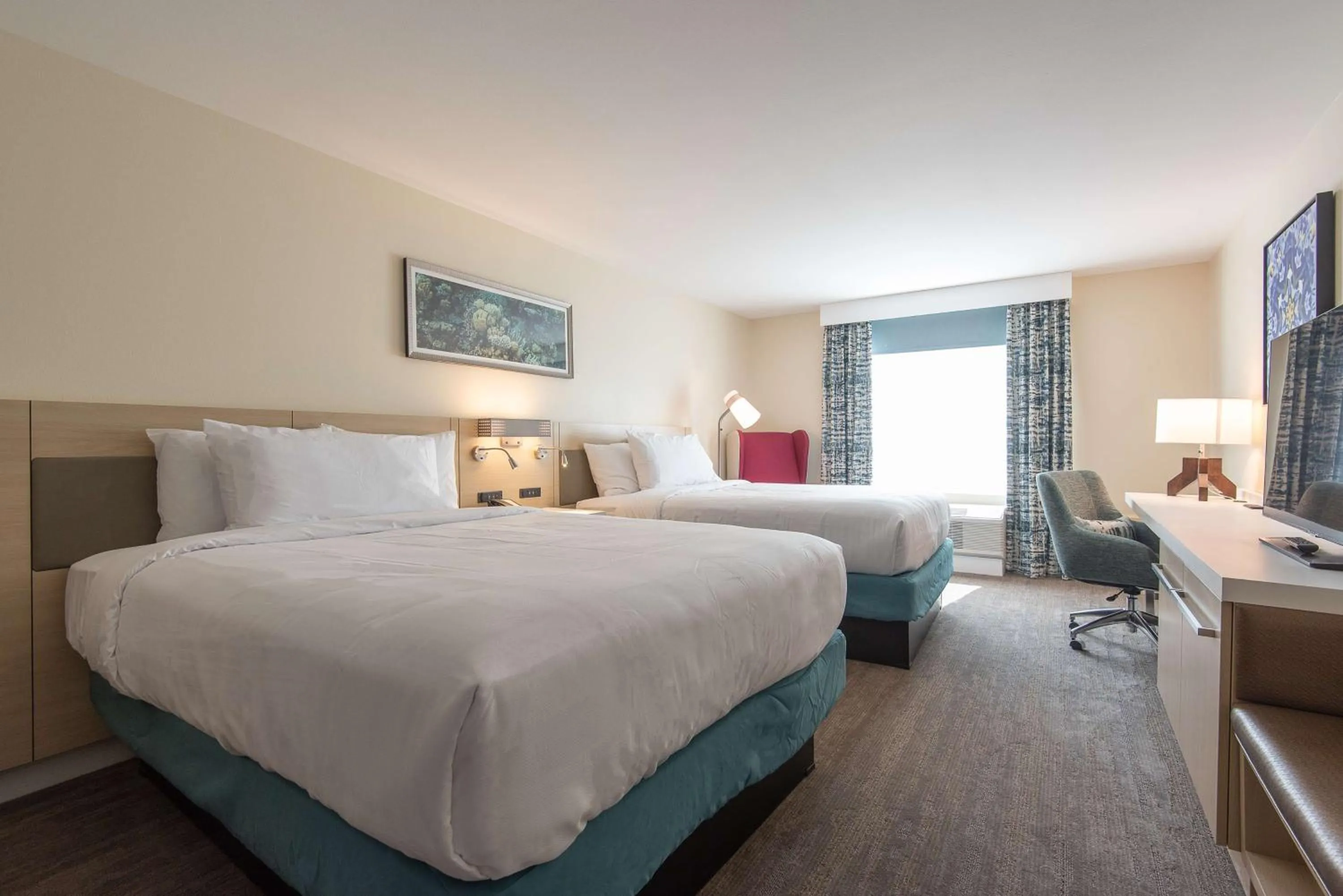 Queen Room with Two Queen Beds - Hearing Access in Hilton Garden Inn Calabasas