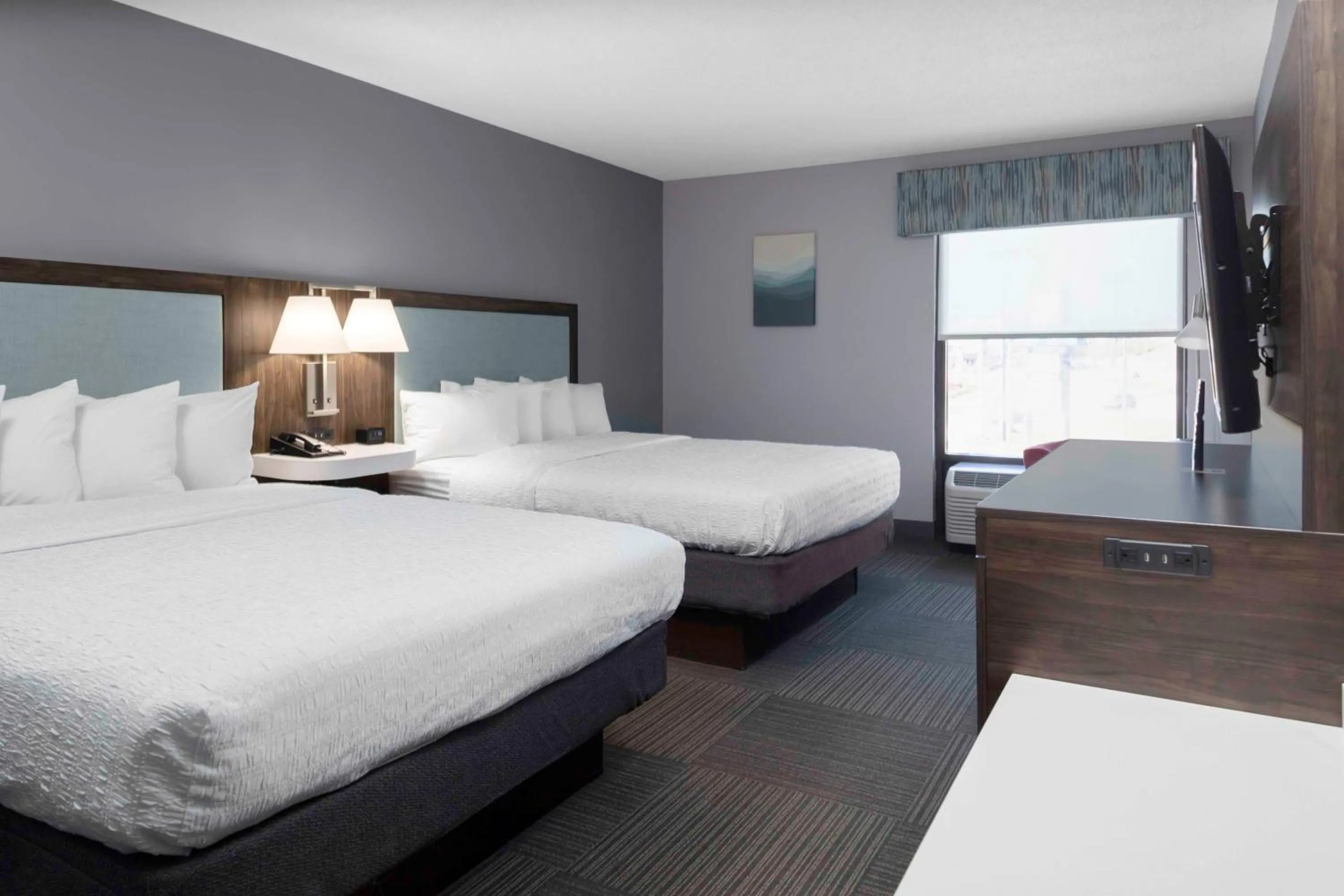 Room with Two Queen Beds - Non-Smoking in Hampton Inn Conyers