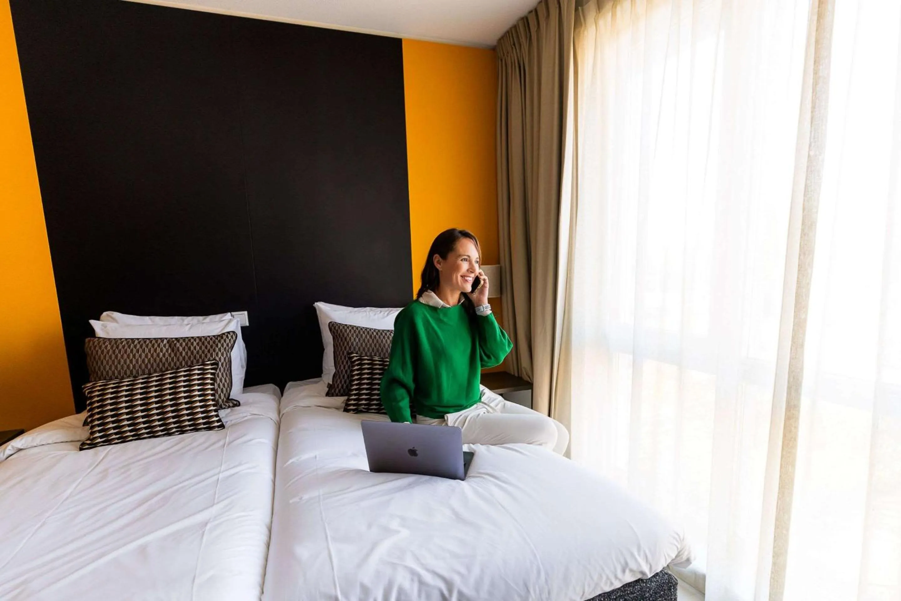 Comfort Twin Room in City Hotel Gouda, WorldHotels Crafted Collection