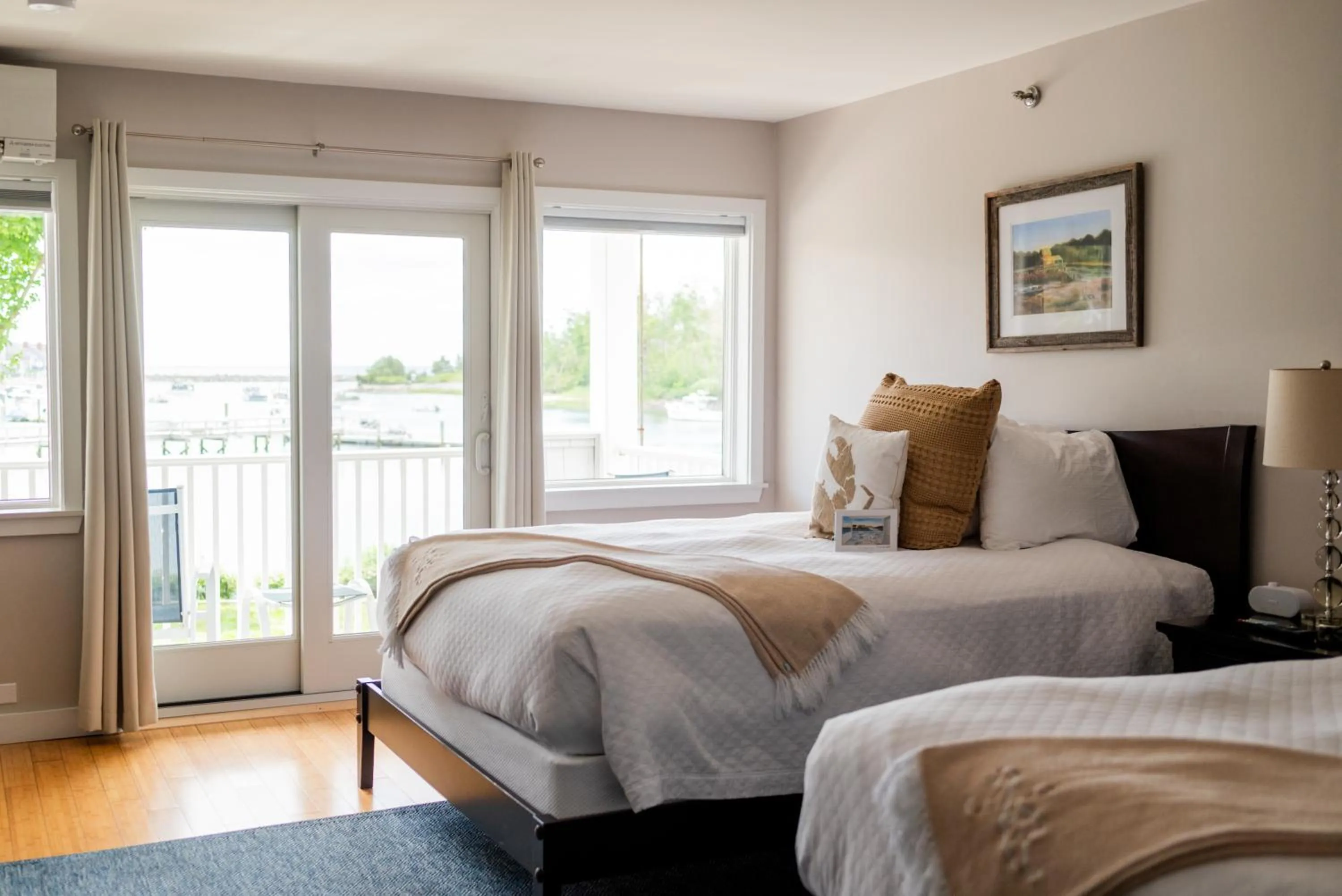 Portside Two Queens Parking Lot View in The Nonantum Resort