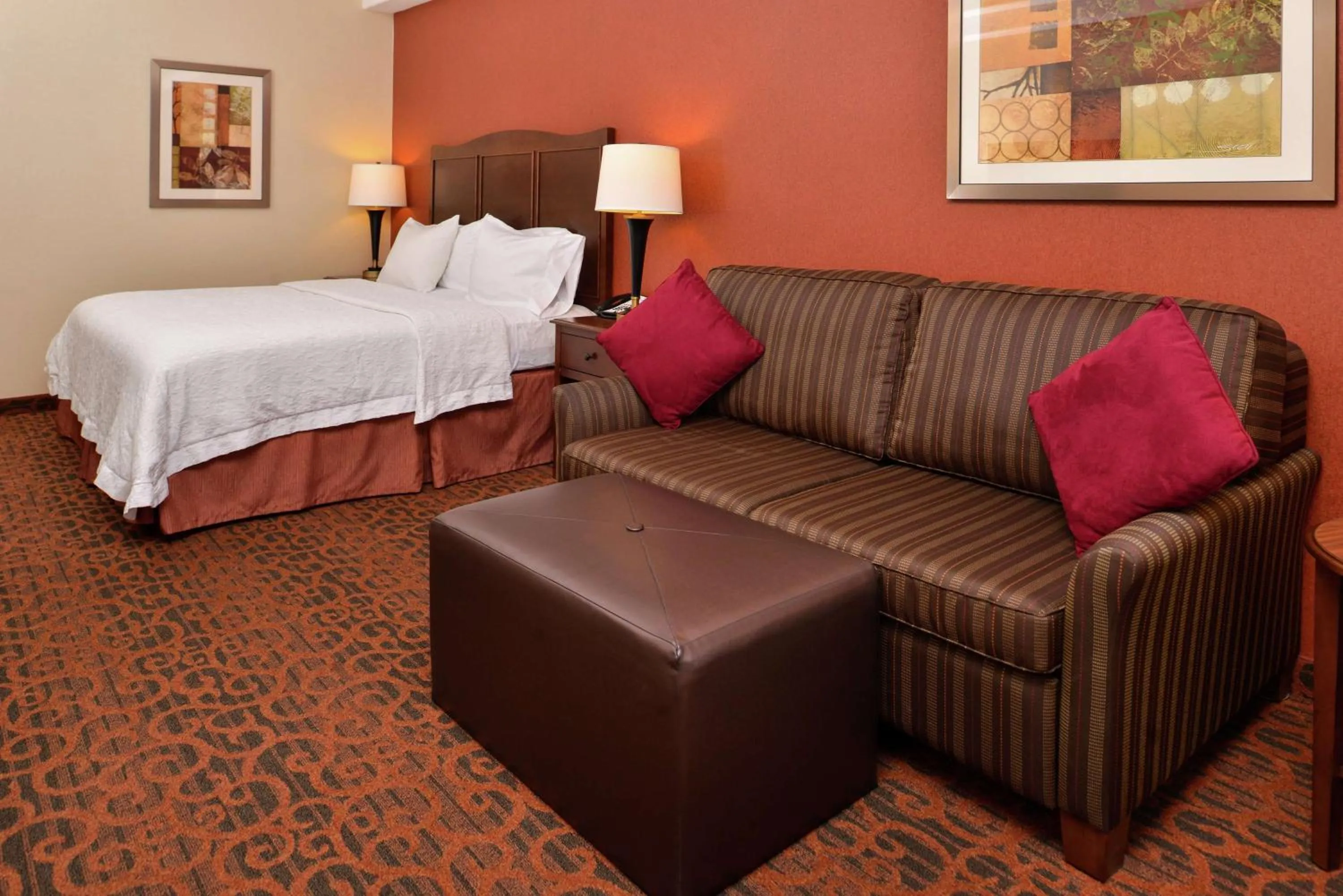 King Room with Accessible Tub - Mobility and Hearing Access/Non-Smoking in Hampton Inn Idaho Falls / Airport