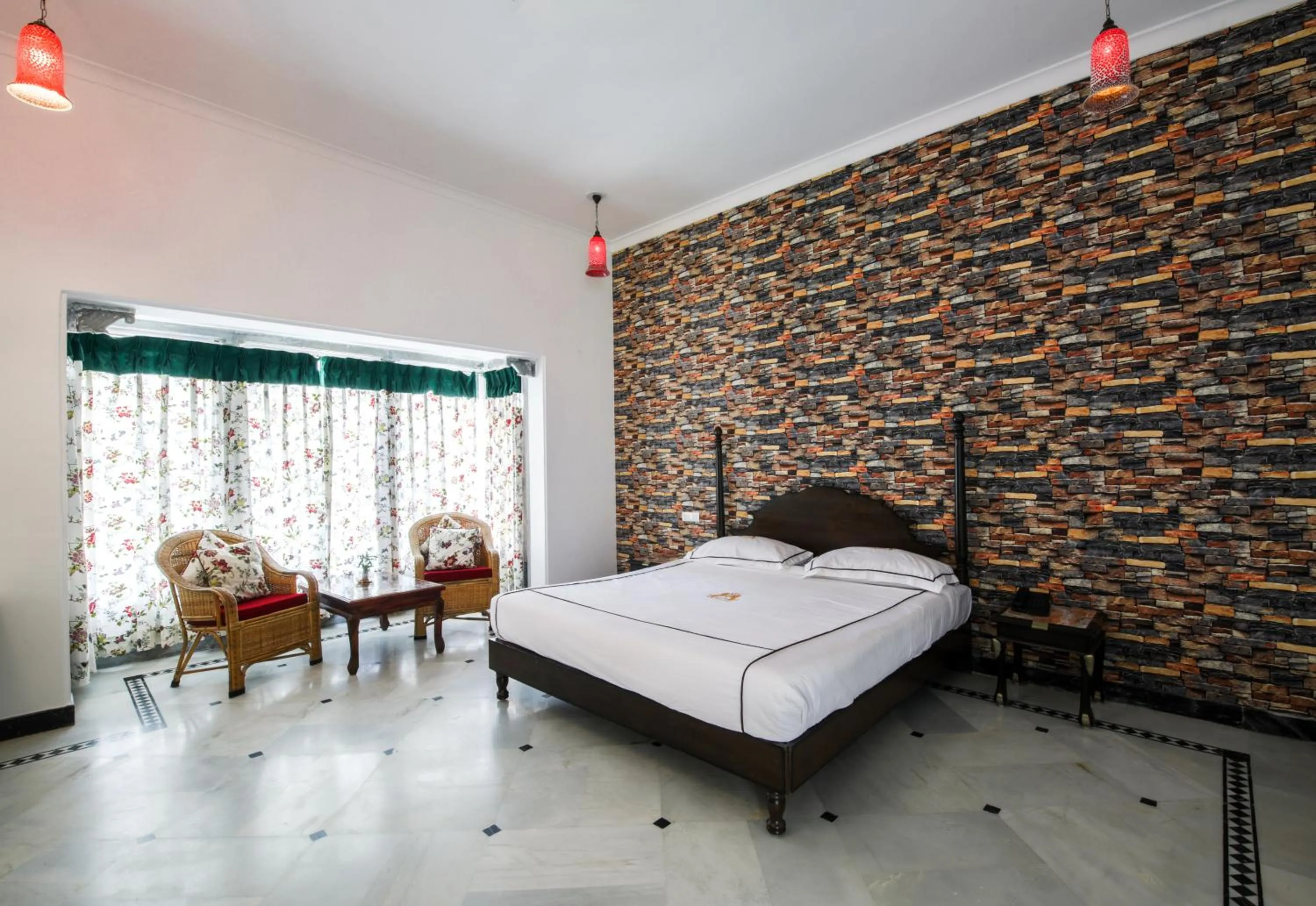 Deluxe Double Room: 15% off on Food, 10 % off on Laundry Service - single occupancy in Shahpura Kumbhal Villas